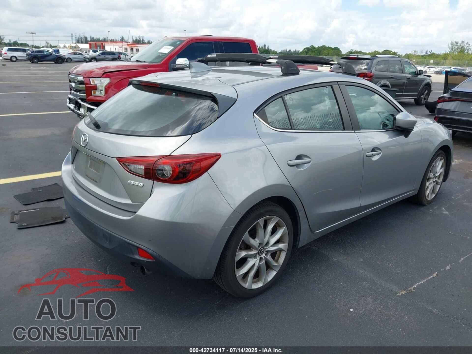 MAZDA MAZDA3 2014 - JM1BM1M33E1114809
