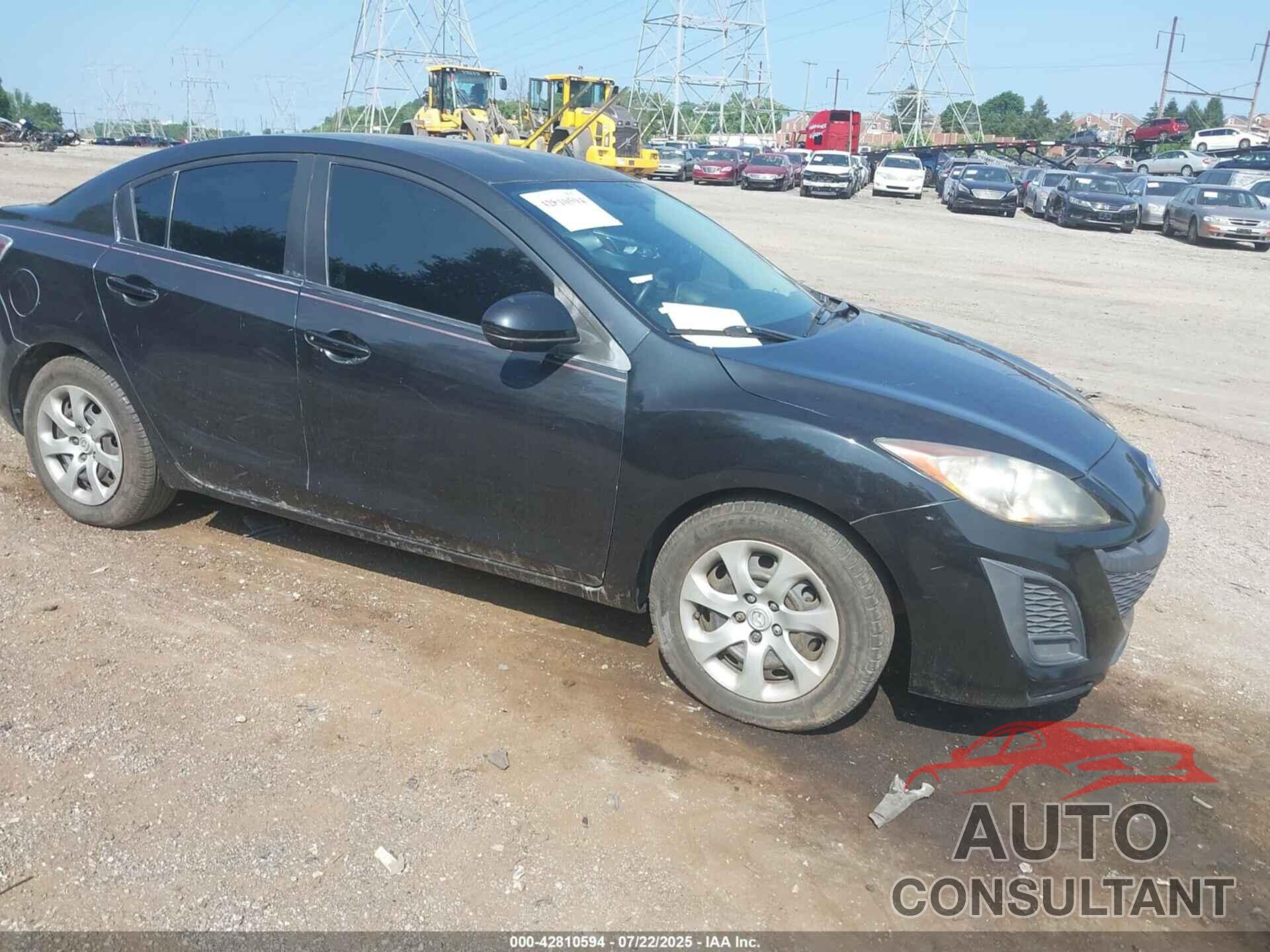 MAZDA MAZDA3 2011 - JM1BL1UG2B1361921