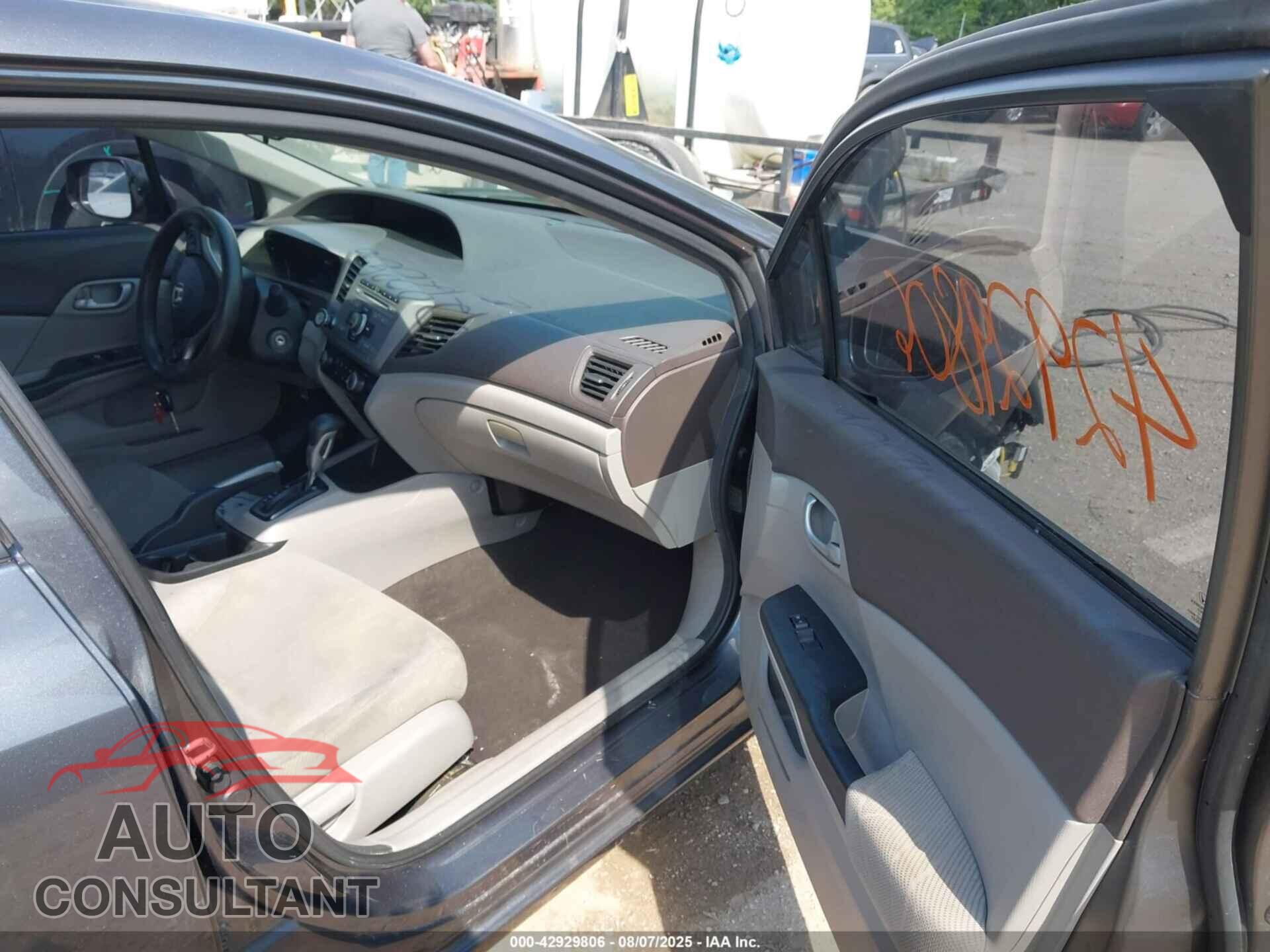 HONDA CIVIC 2012 - 19XFB2F5XCE074802