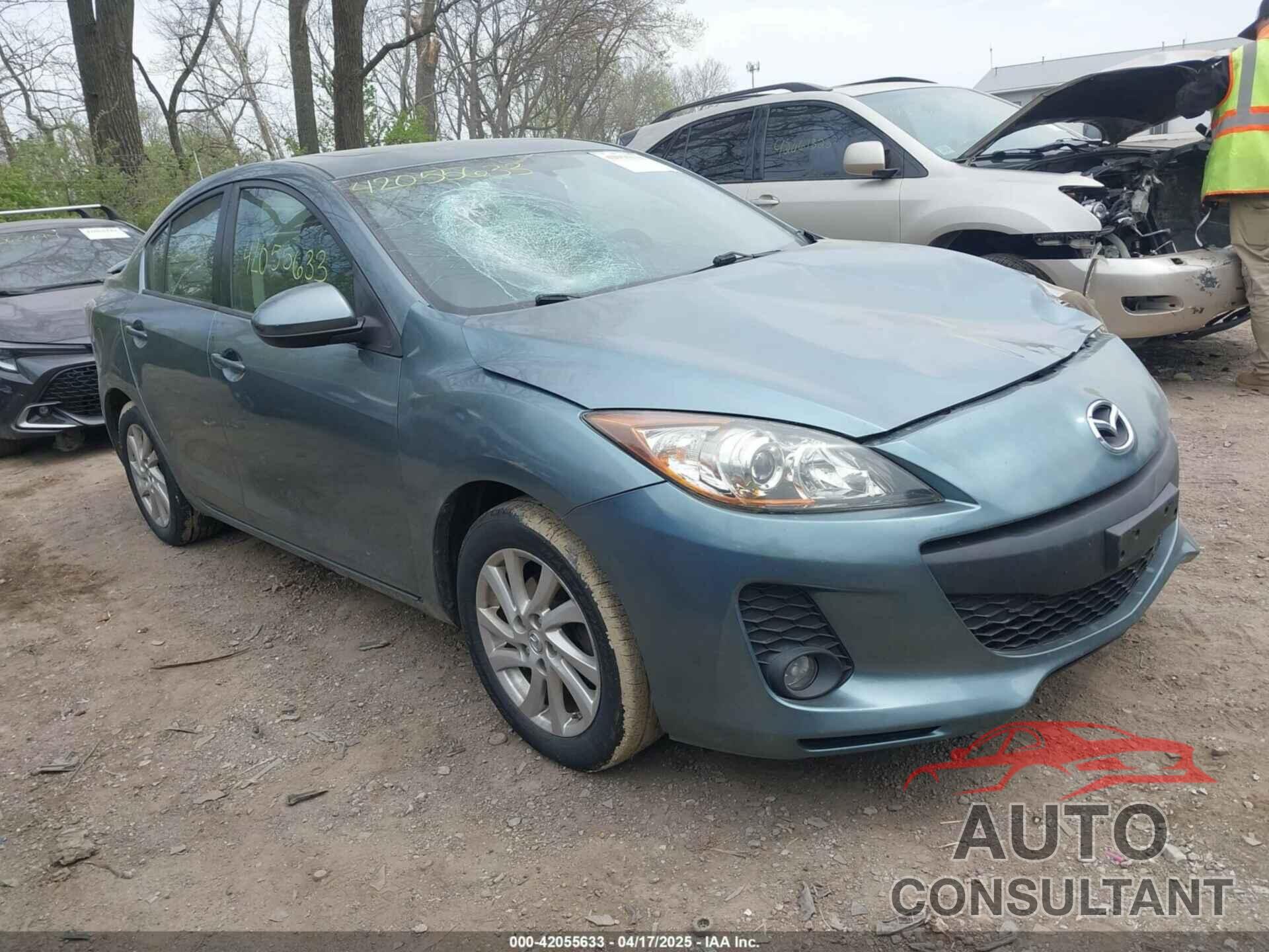 MAZDA MAZDA3 2012 - JM1BL1W7XC1638426