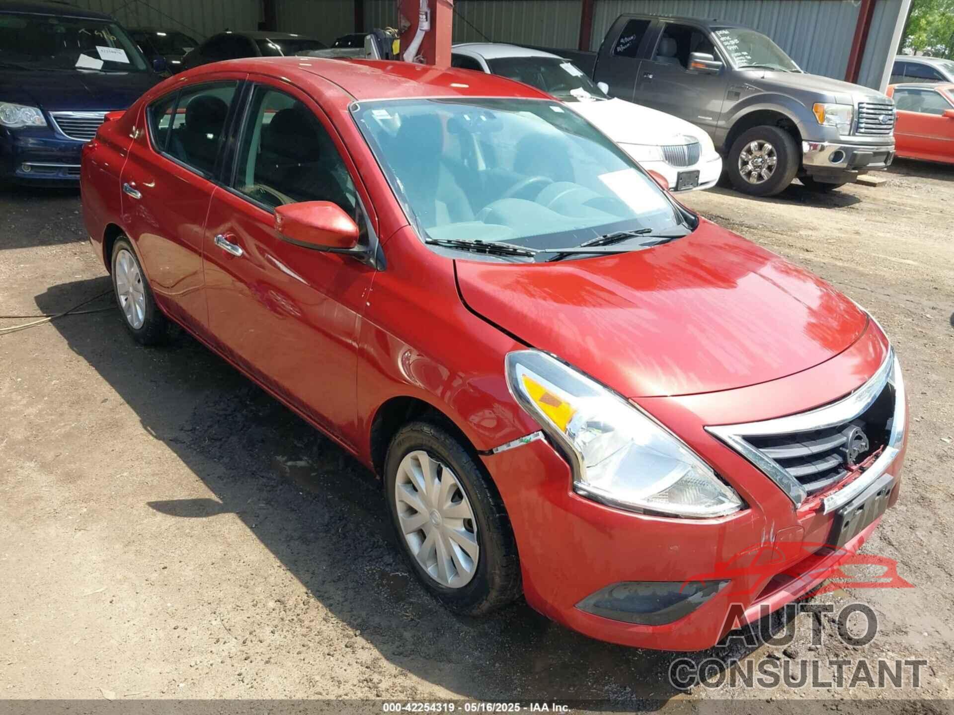 NISSAN VERSA 2016 - 3N1CN7AP9GL850244