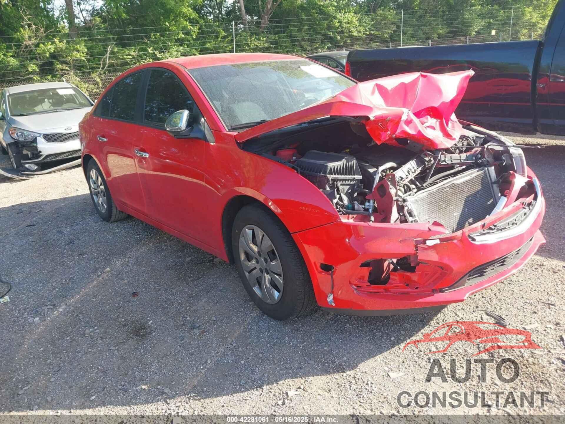 CHEVROLET CRUZE 2015 - 1G1PA5SH4F7132229