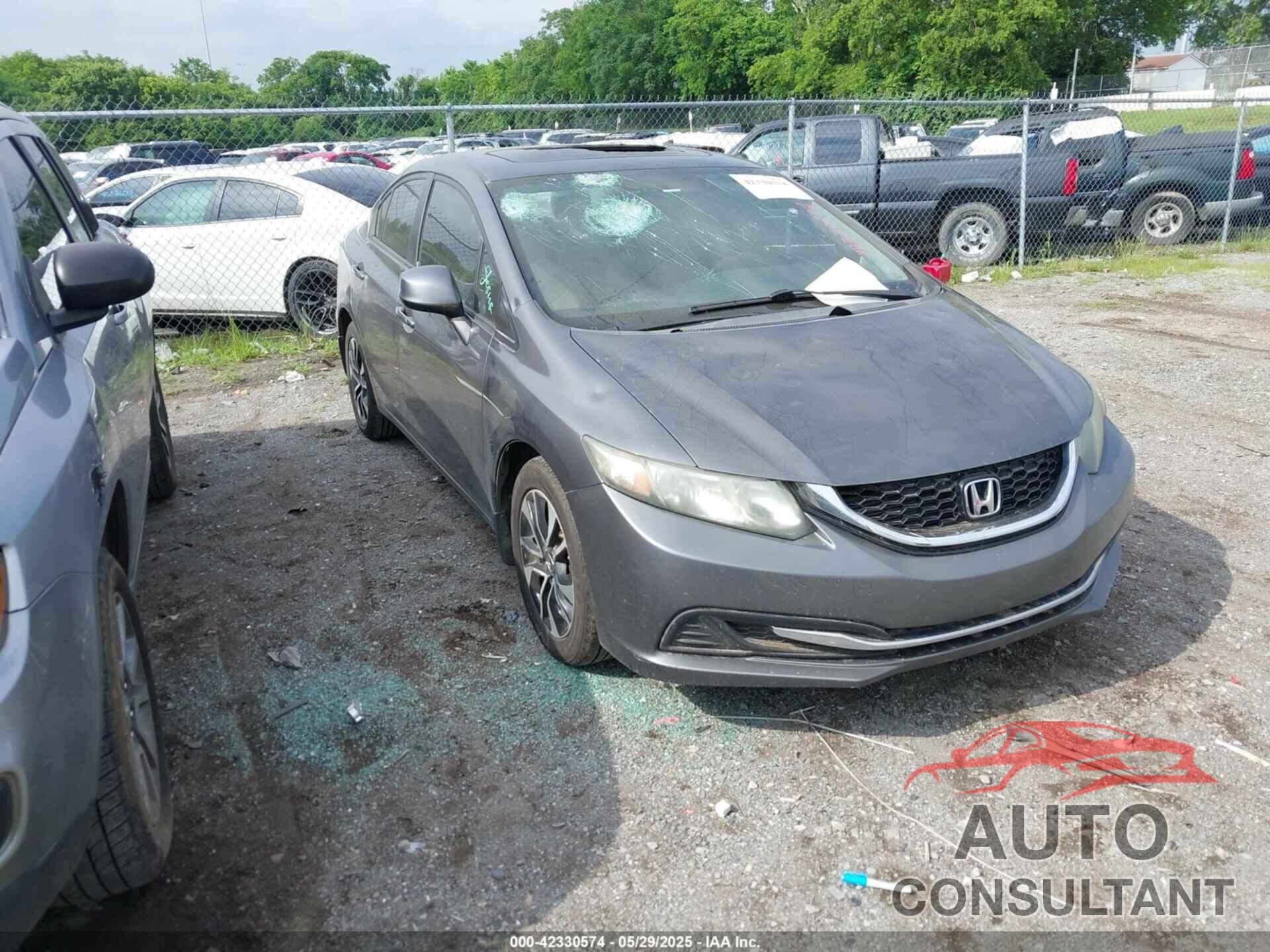 HONDA CIVIC 2013 - 2HGFB2F81DH521471
