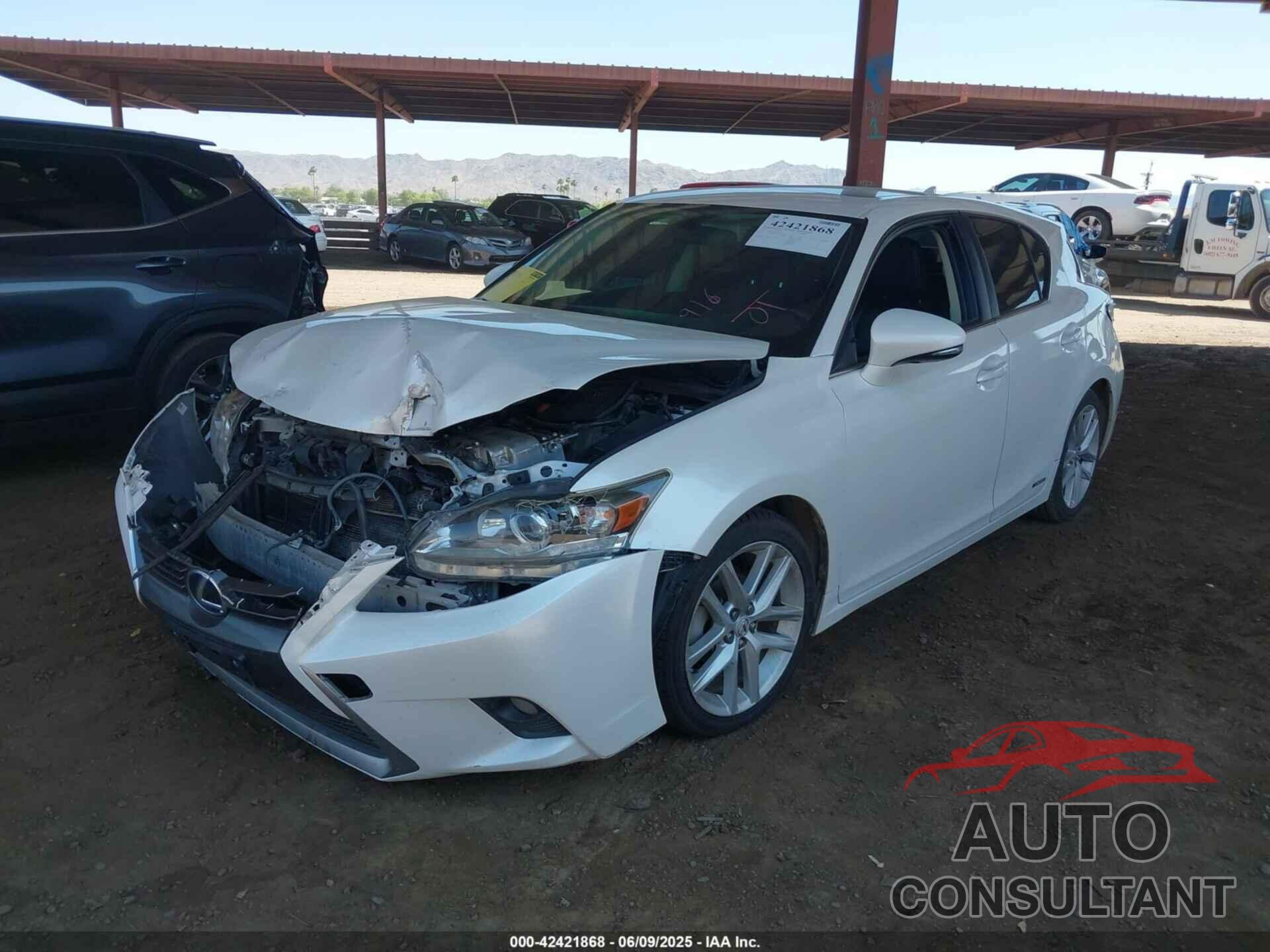 LEXUS CT 200H 2015 - JTHKD5BH6F2230652