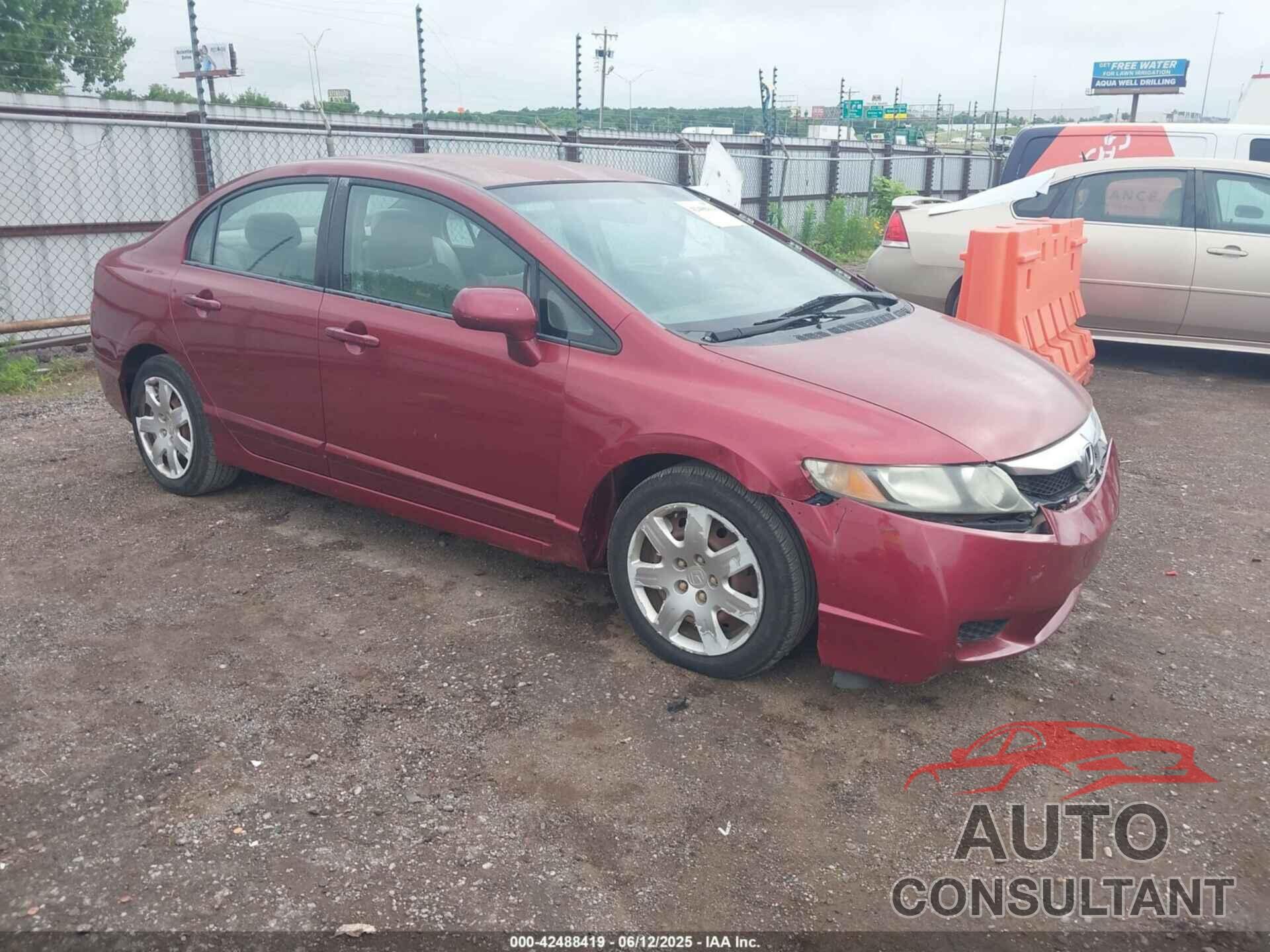HONDA CIVIC 2011 - 2HGFA1F57BH506098