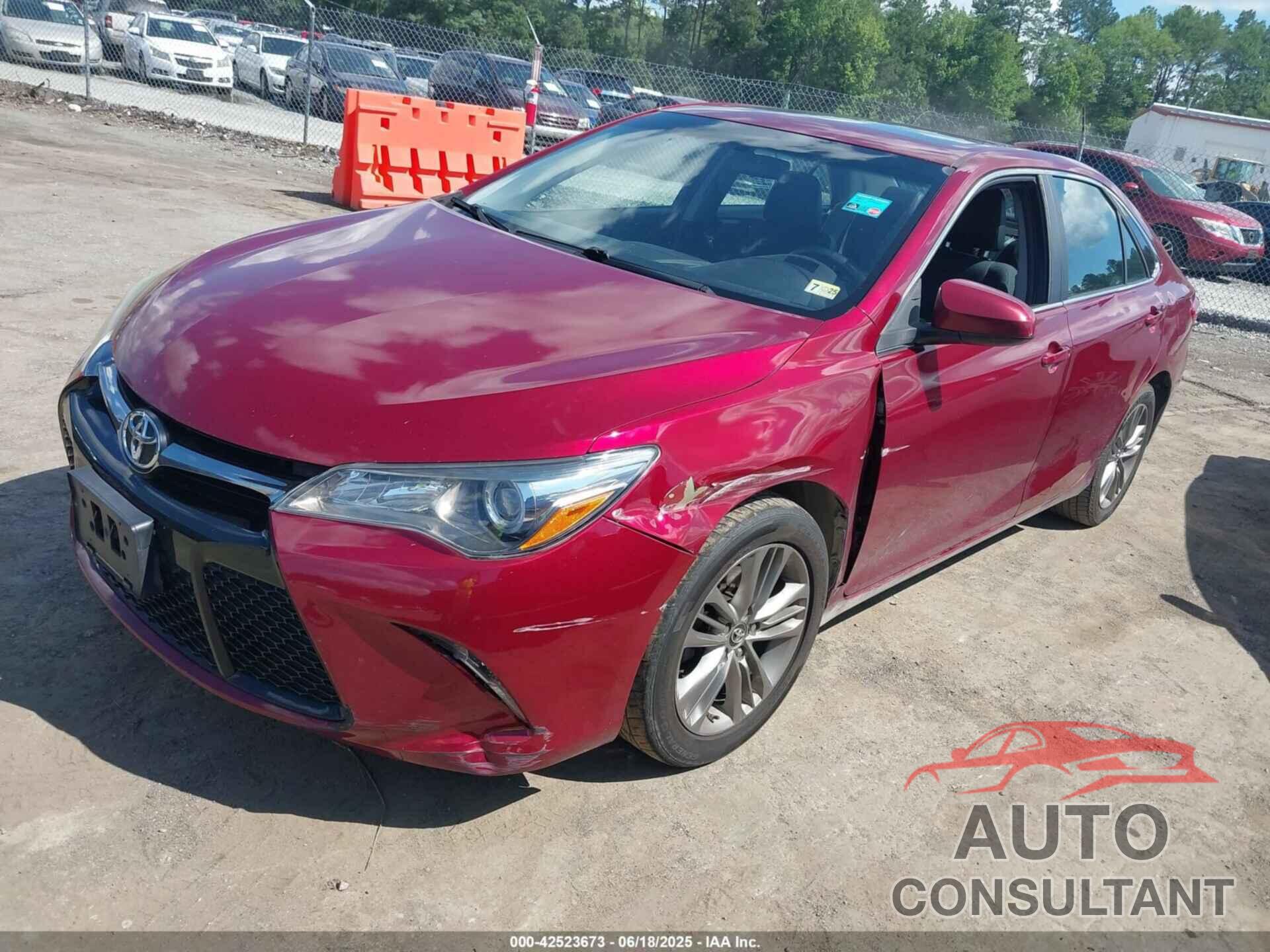 TOYOTA CAMRY 2017 - 4T1BF1FK3HU723010