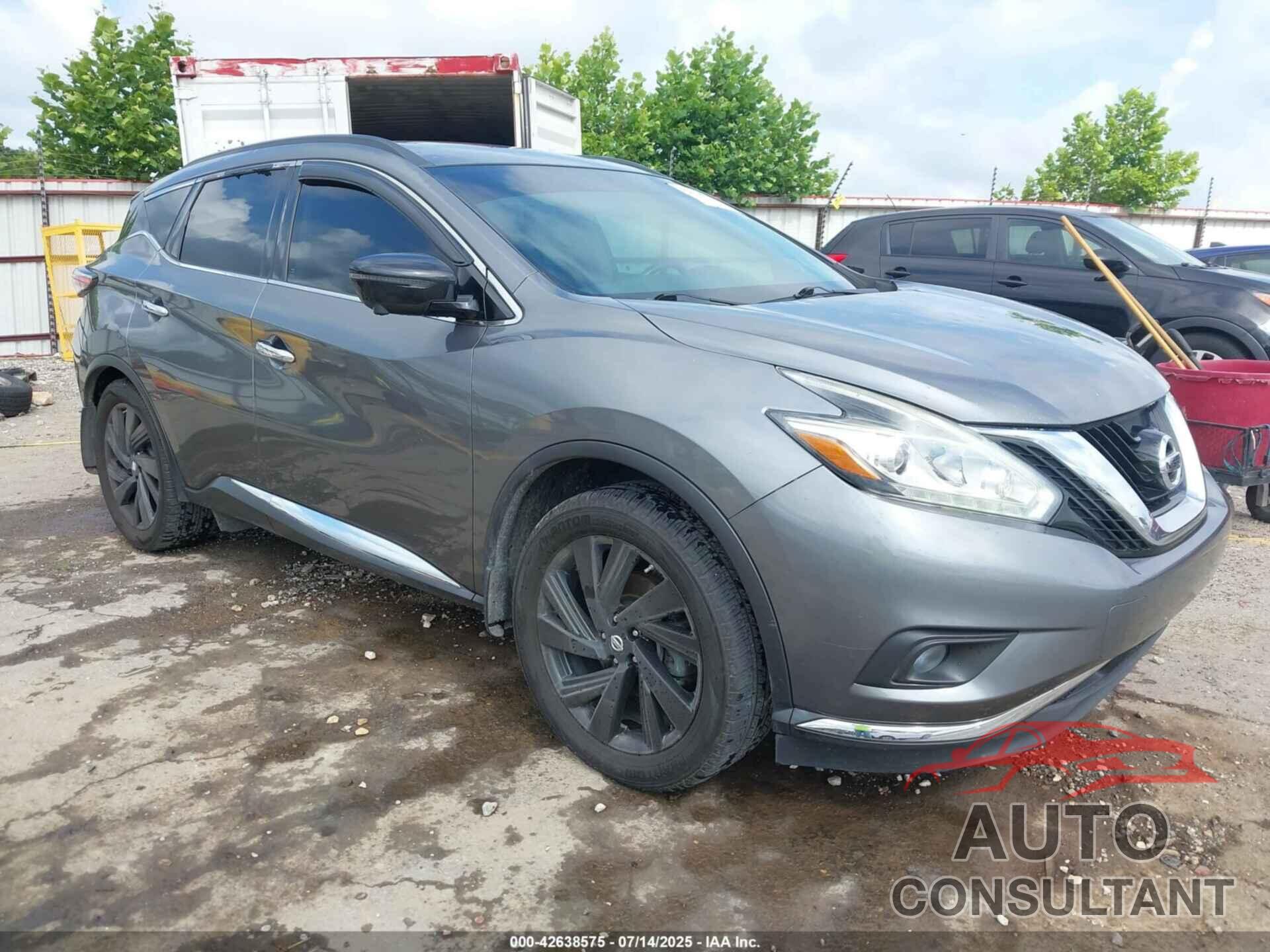 NISSAN MURANO 2017 - 5N1AZ2MG3HN166004