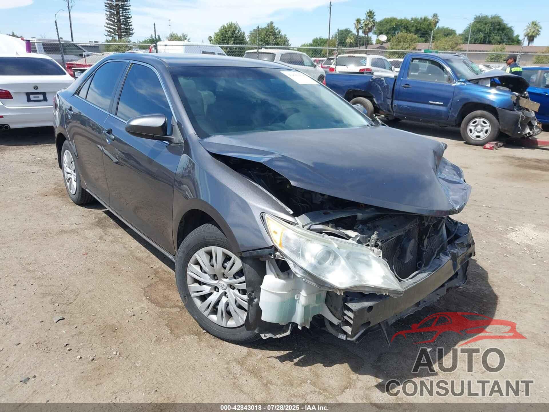 TOYOTA CAMRY 2013 - 4T4BF1FK0DR296353