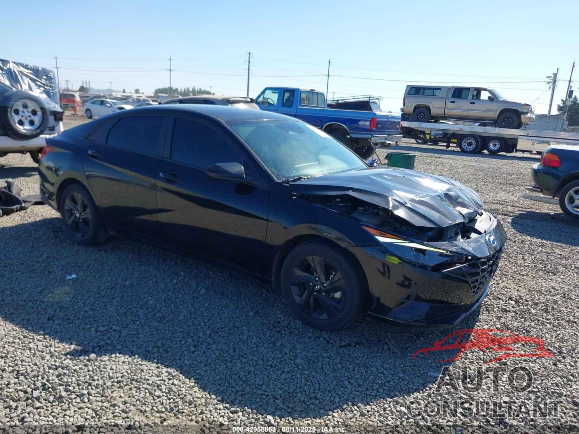 HYUNDAI ELANTRA HYBRID 2022 - KMHLM4AJ8NU030441