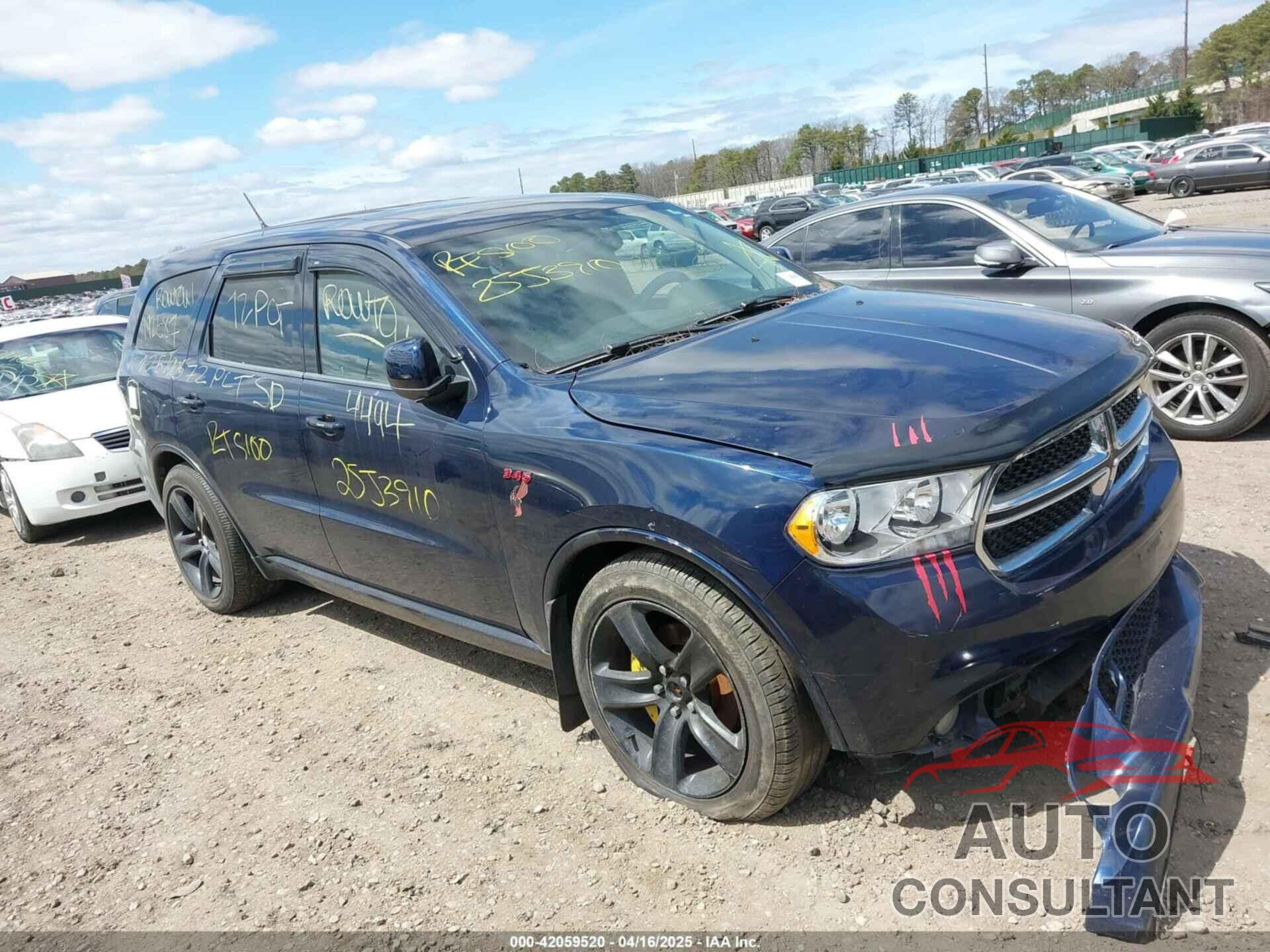 DODGE DURANGO 2011 - 1D4RE3GG8BC687679