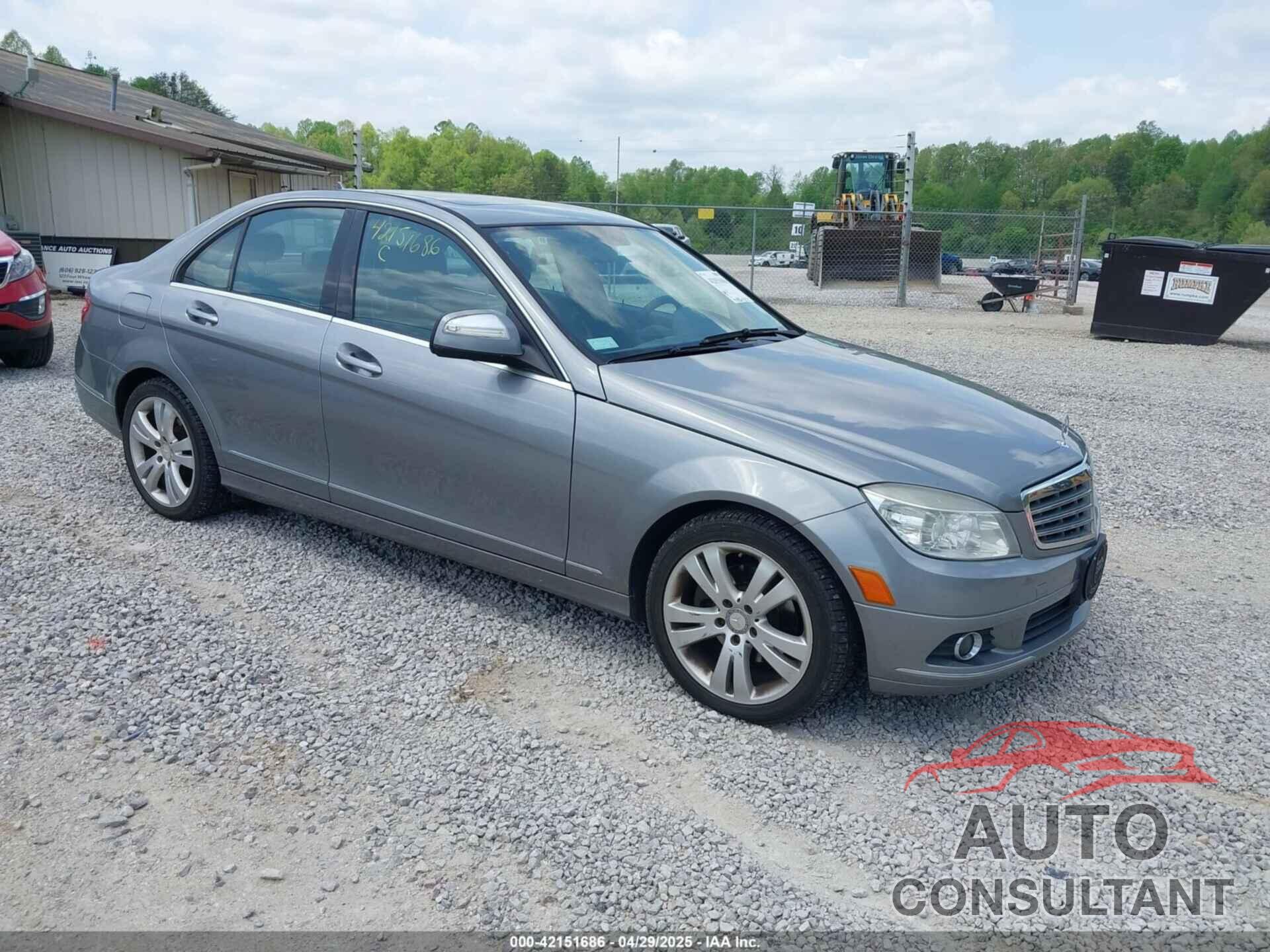 MERCEDES-BENZ C 300 2009 - WDDGF81X39F208736