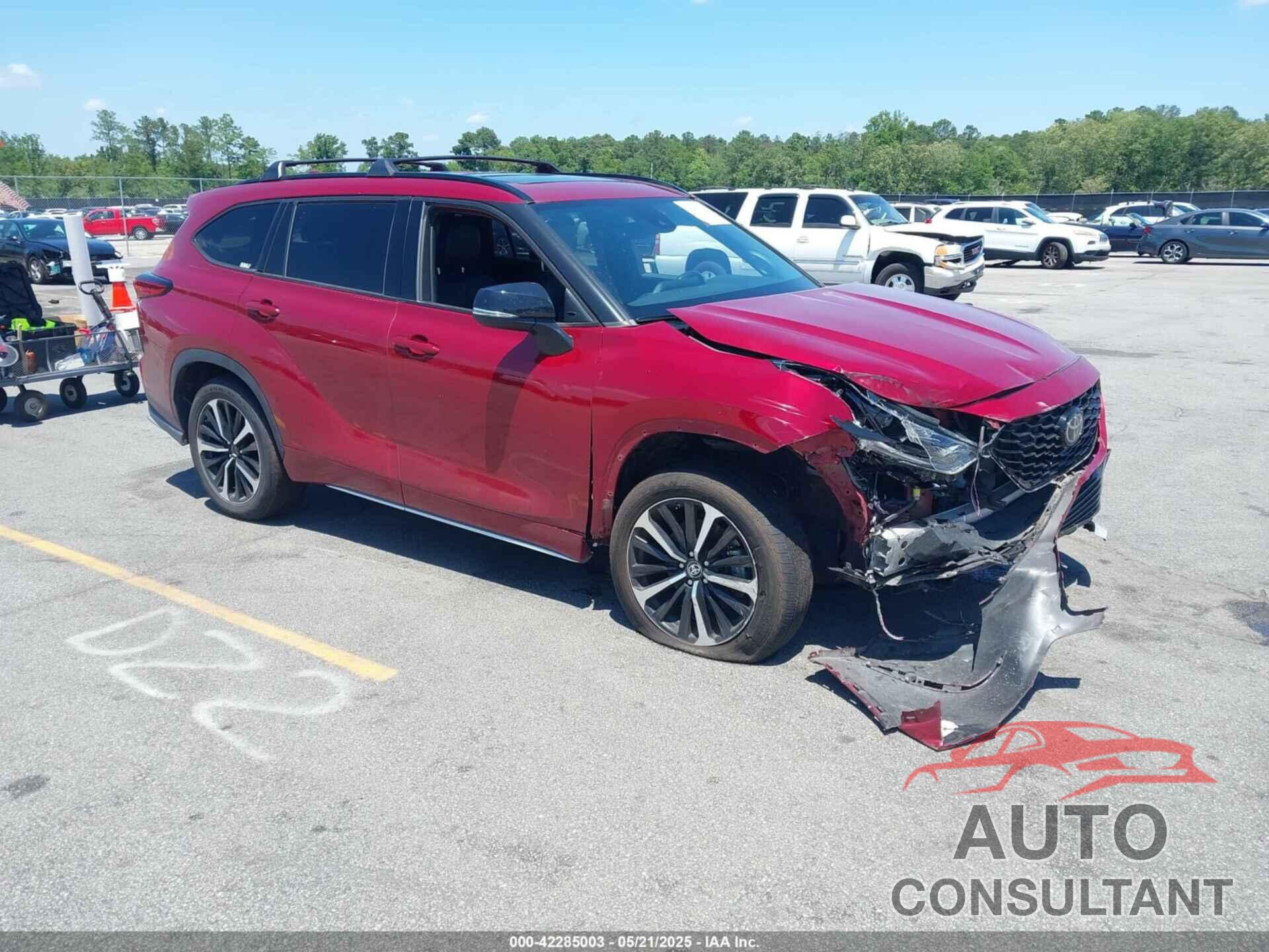 TOYOTA HIGHLANDER 2021 - 5TDJZRBH0MS129571