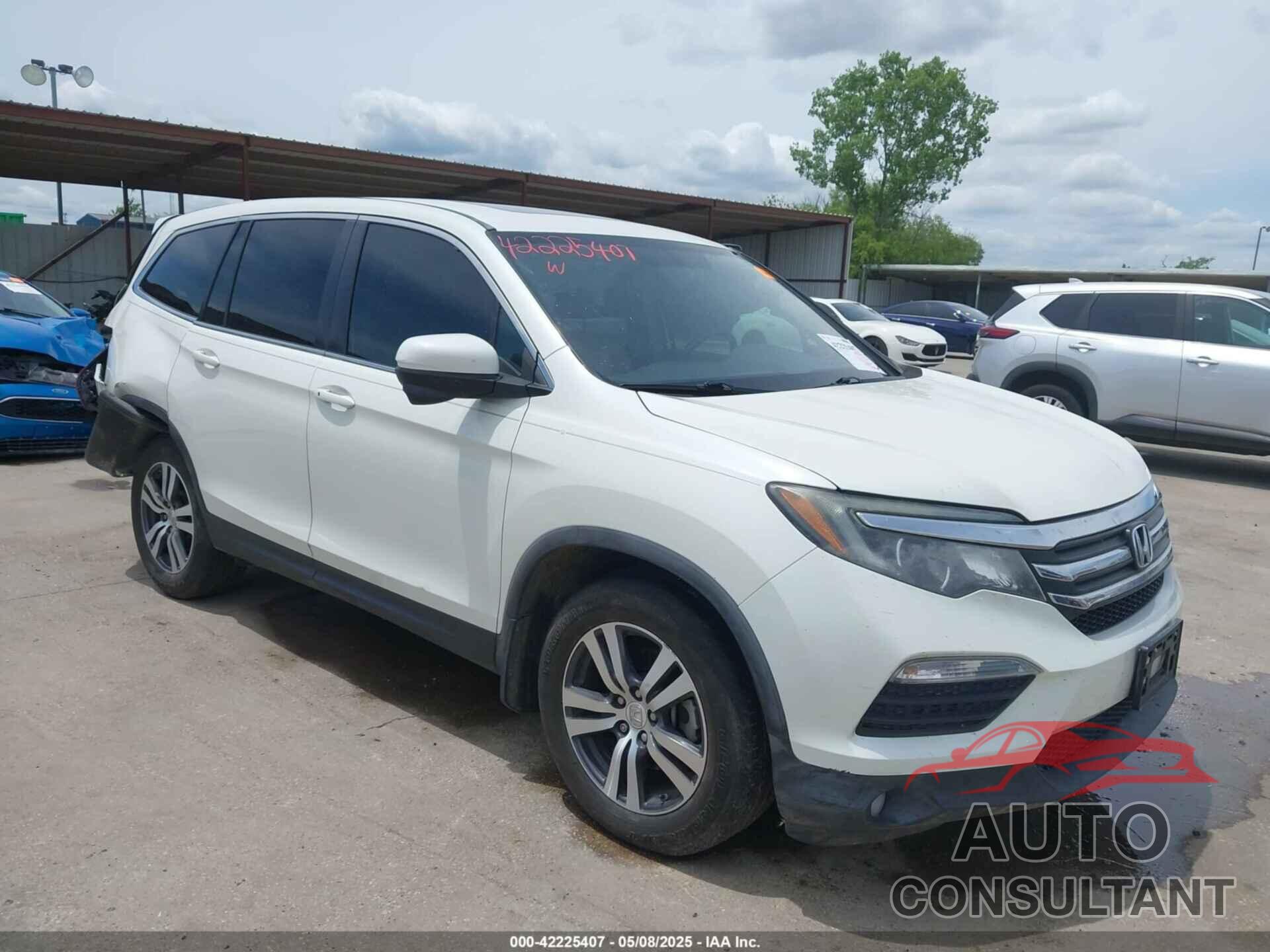 HONDA PILOT 2016 - 5FNYF6H70GB013445