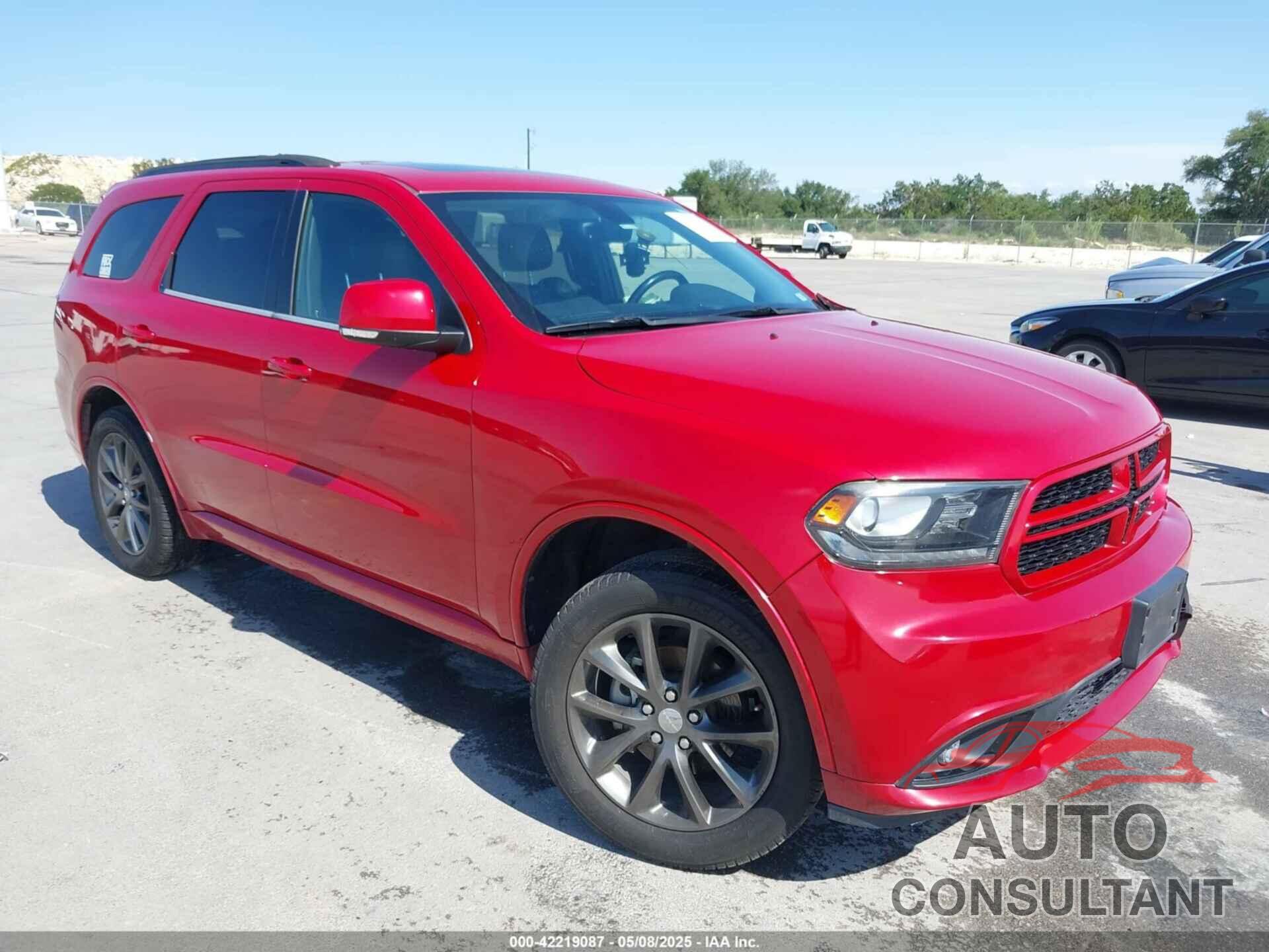 DODGE DURANGO 2018 - 1C4RDHDG3JC132980