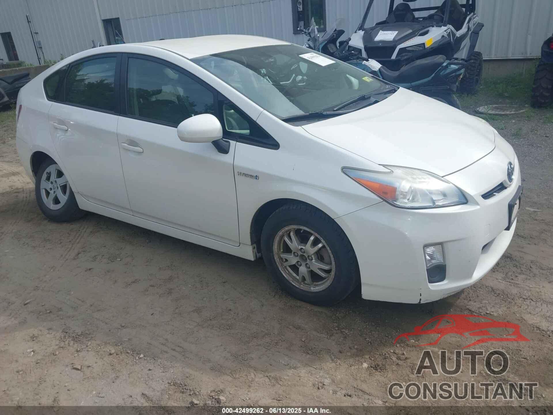 TOYOTA PRIUS 2010 - JTDKN3DU6A0089731