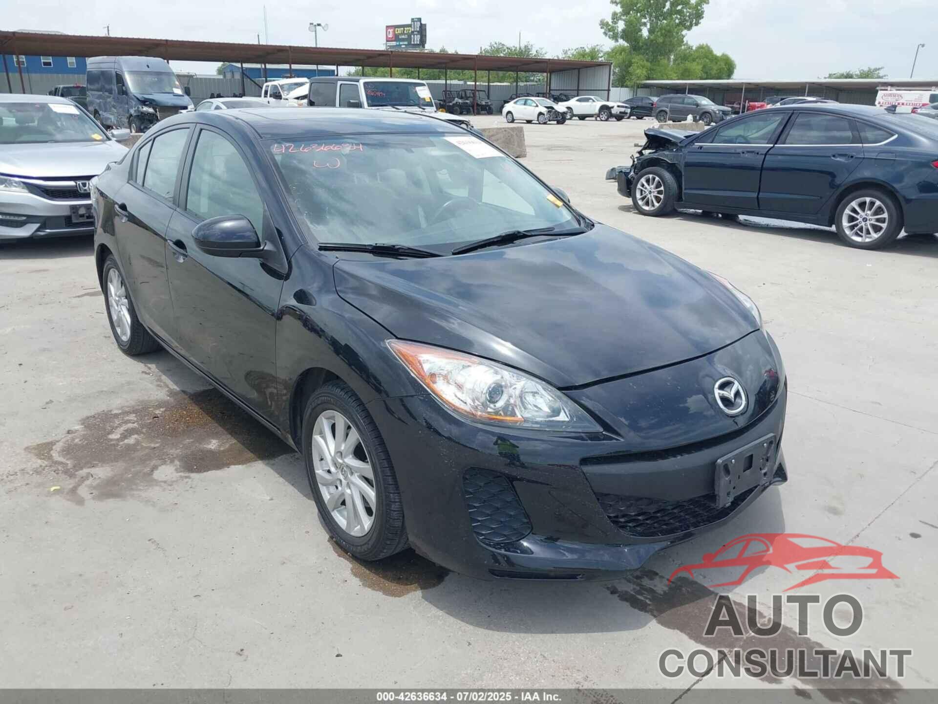 MAZDA MAZDA3 2012 - JM1BL1VF9C1500501