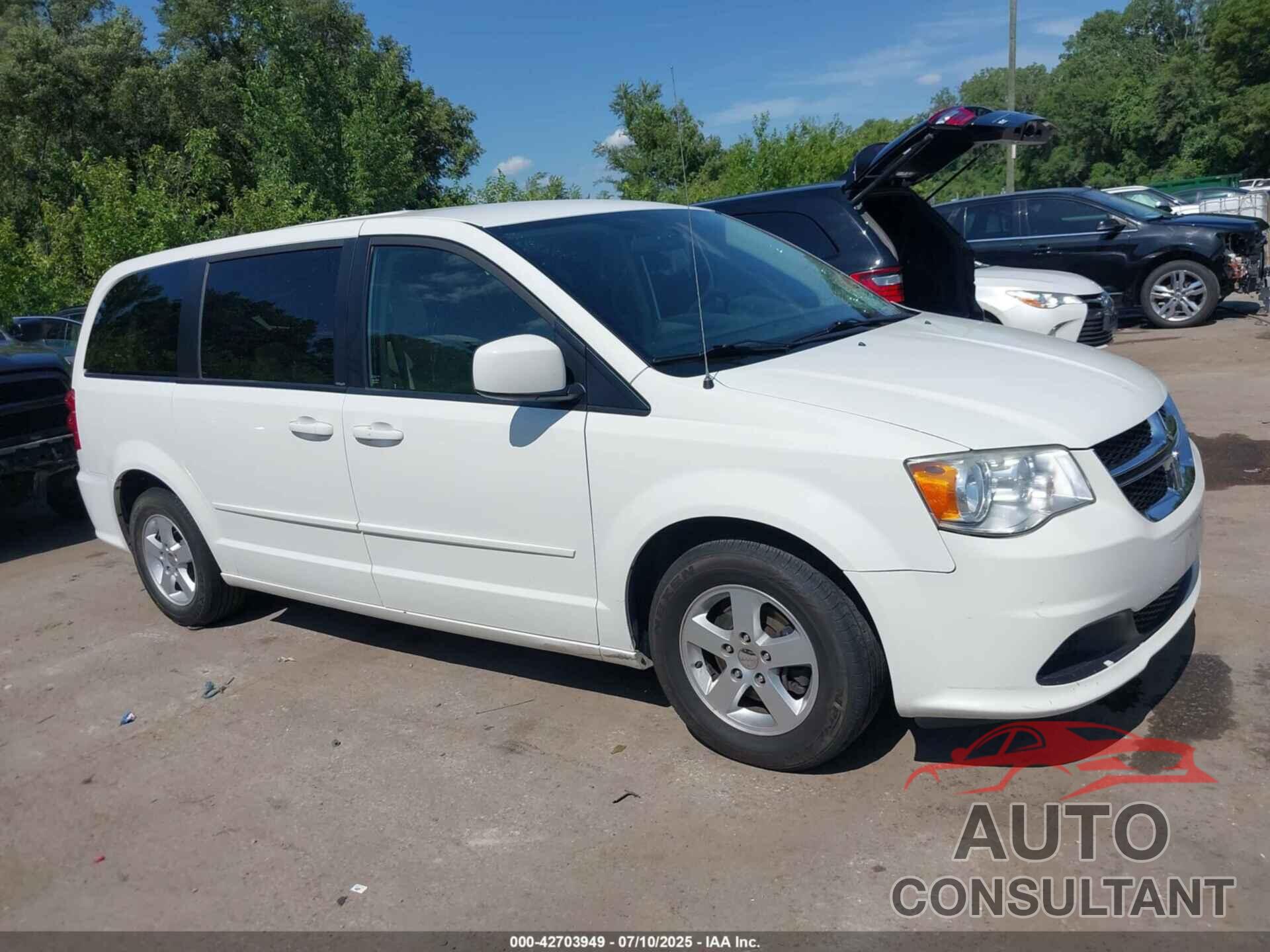 DODGE GRAND CARAVAN 2012 - 2C4RDGCG7CR405277