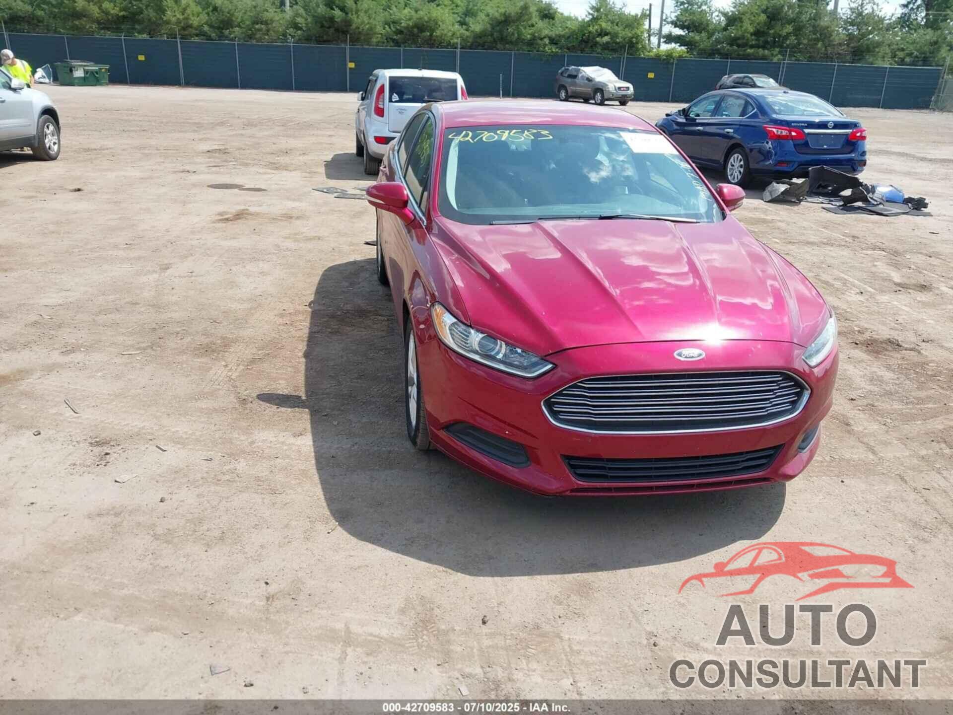 FORD FUSION 2016 - 1FA6P0H70G5127034