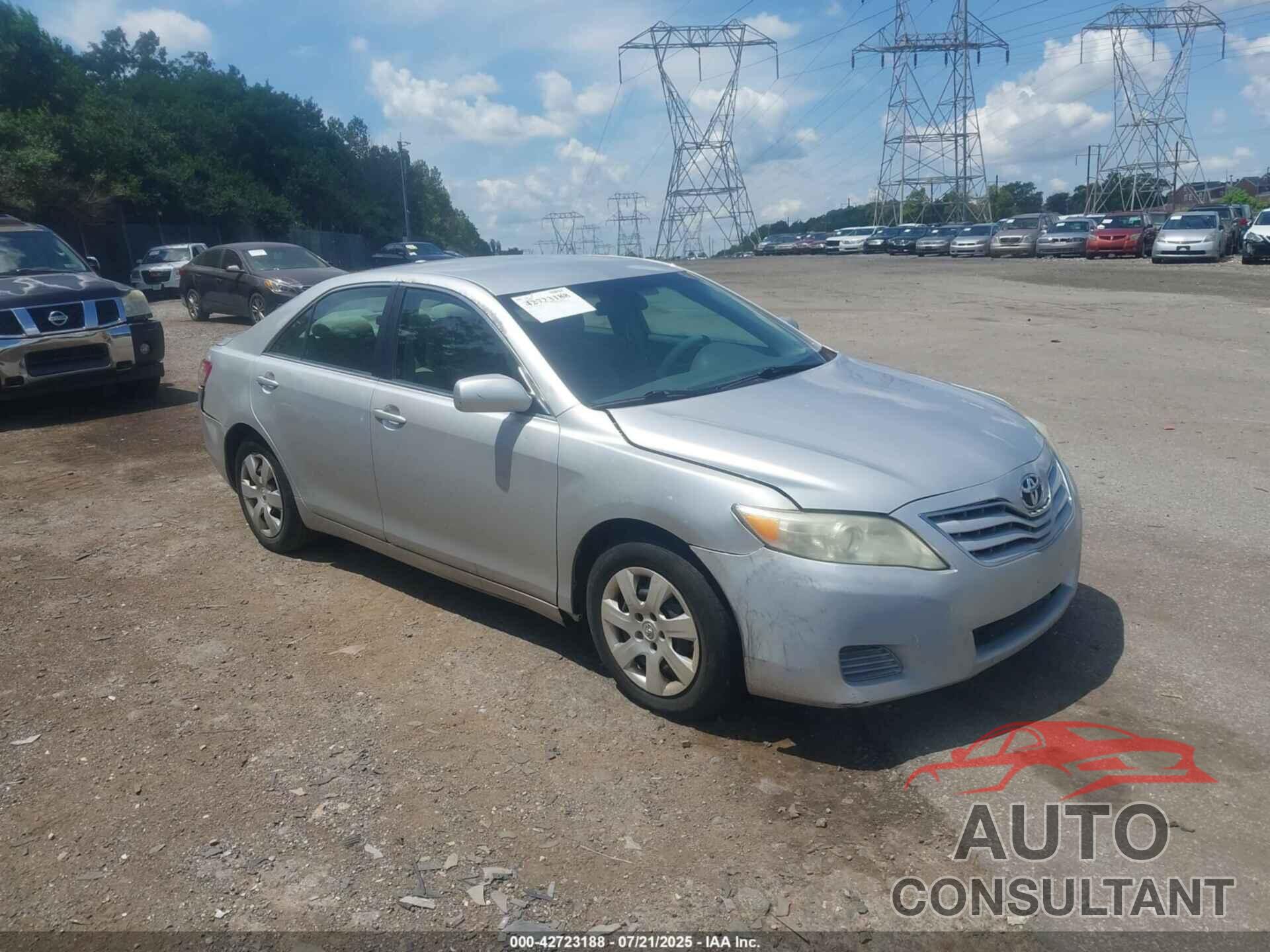 TOYOTA CAMRY 2011 - 4T1BF3EK0BU131391