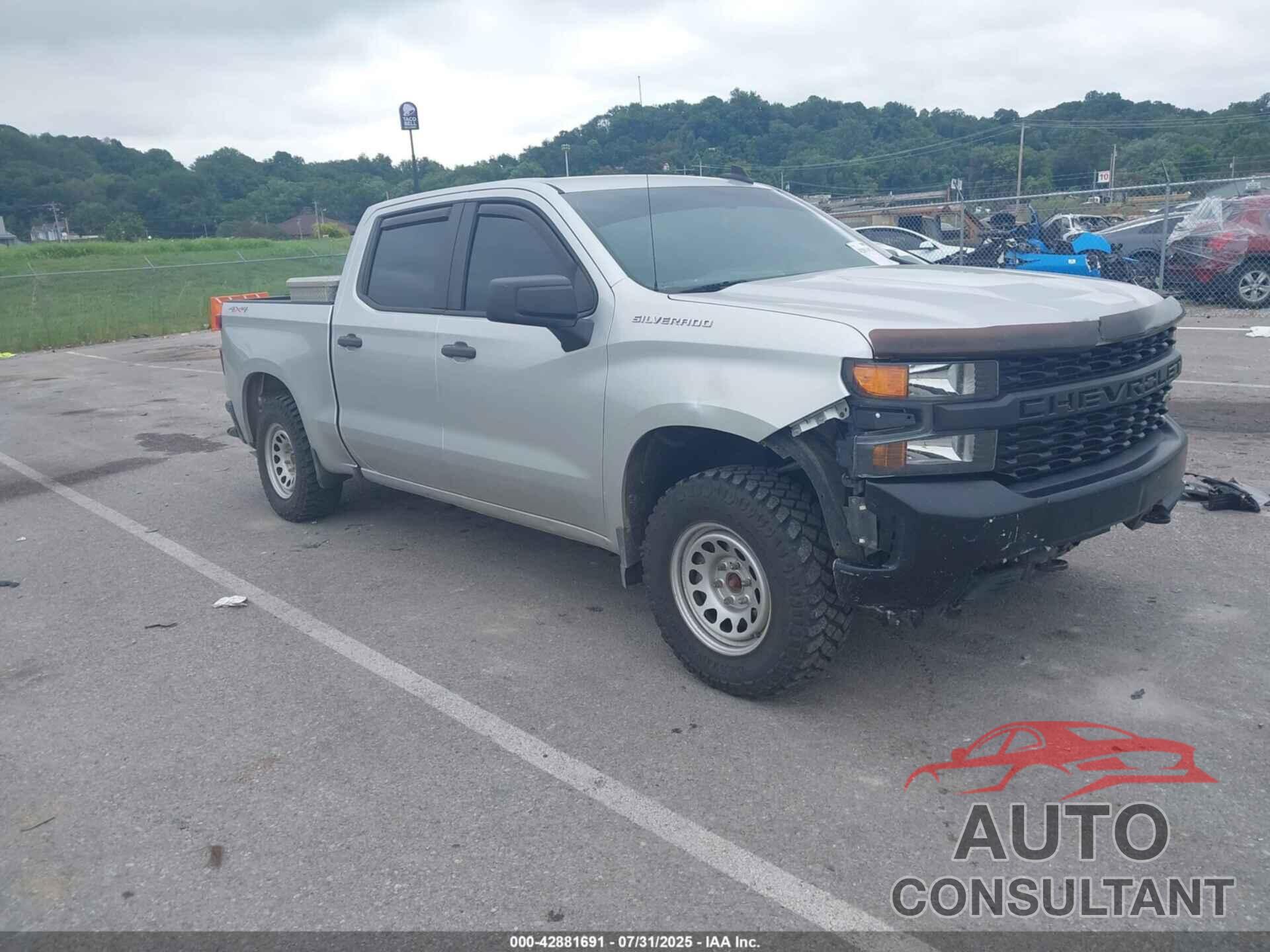 CHEVROLET SILVERADO 1500 2019 - 3GCPYAEH9KG153356