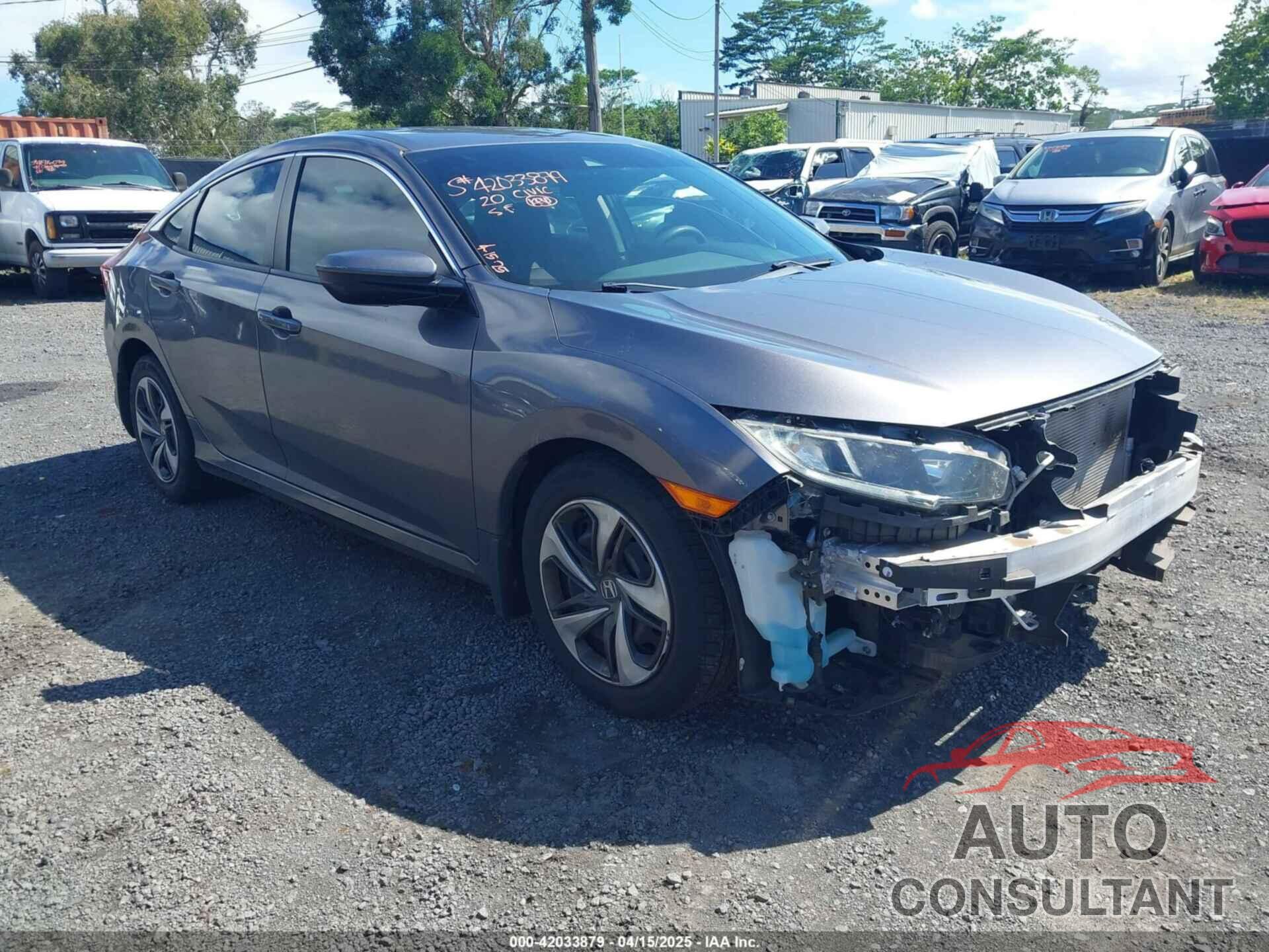 HONDA CIVIC 2020 - 19XFC2F67LE001375
