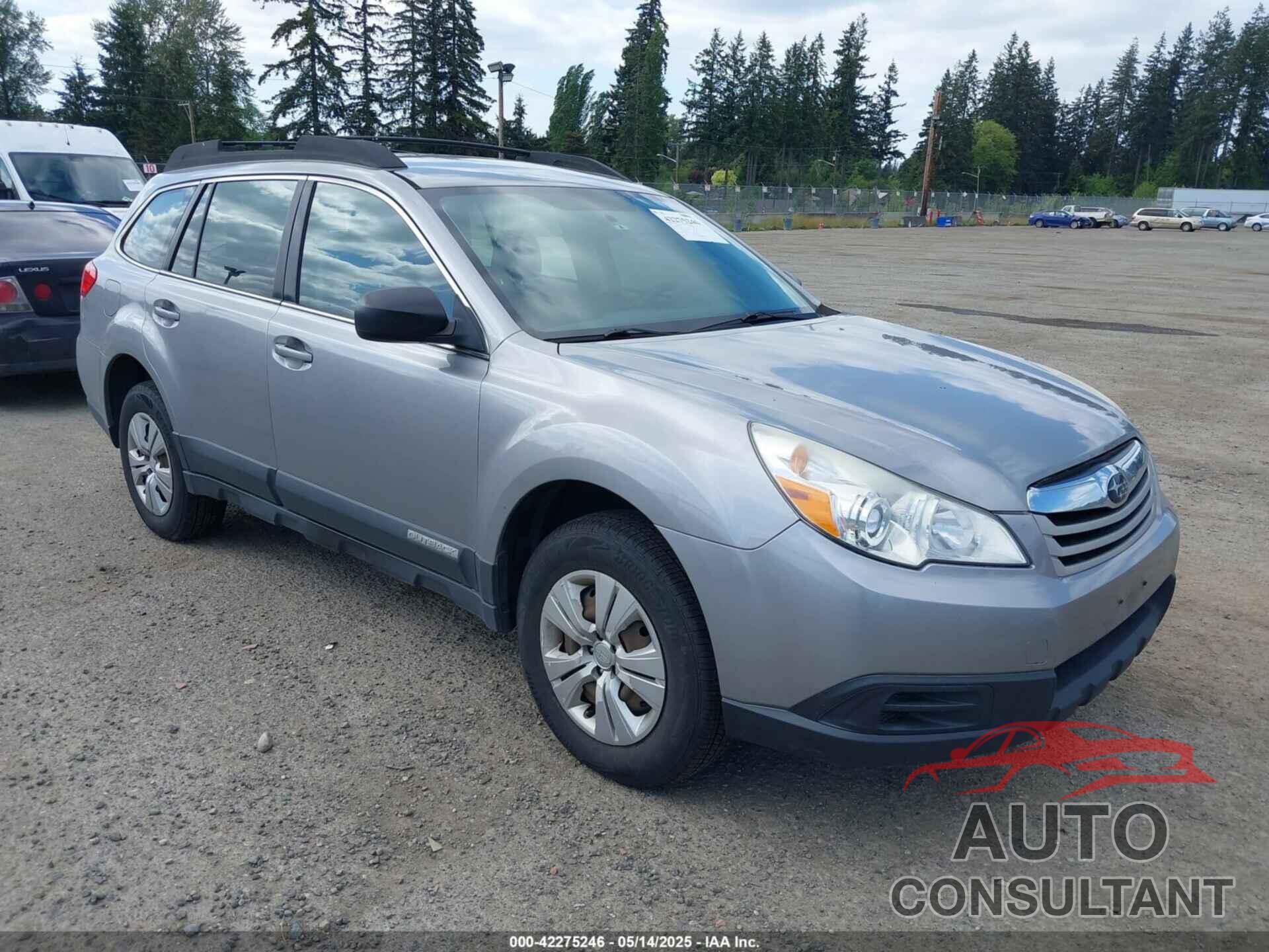 SUBARU OUTBACK 2011 - 4S4BRBAC2B3356160