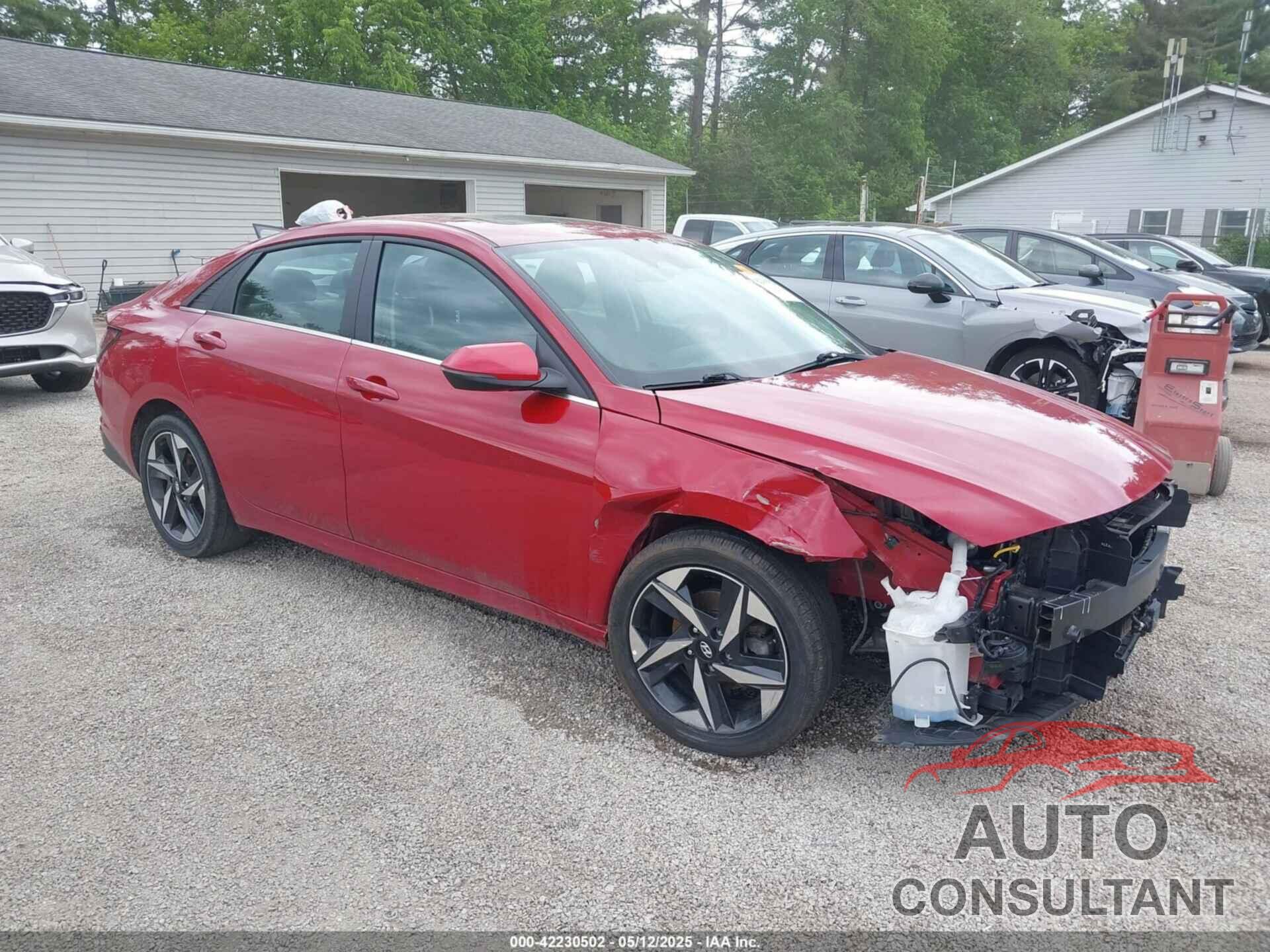 HYUNDAI ELANTRA HYBRID 2021 - KMHLN4AJ9MU004684