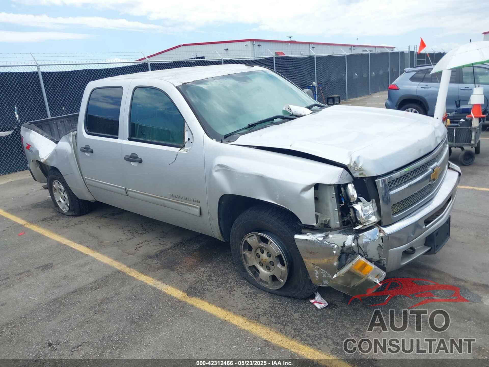 CHEVROLET SILVERADO 1500 2012 - 3GCPKSE73CG236121