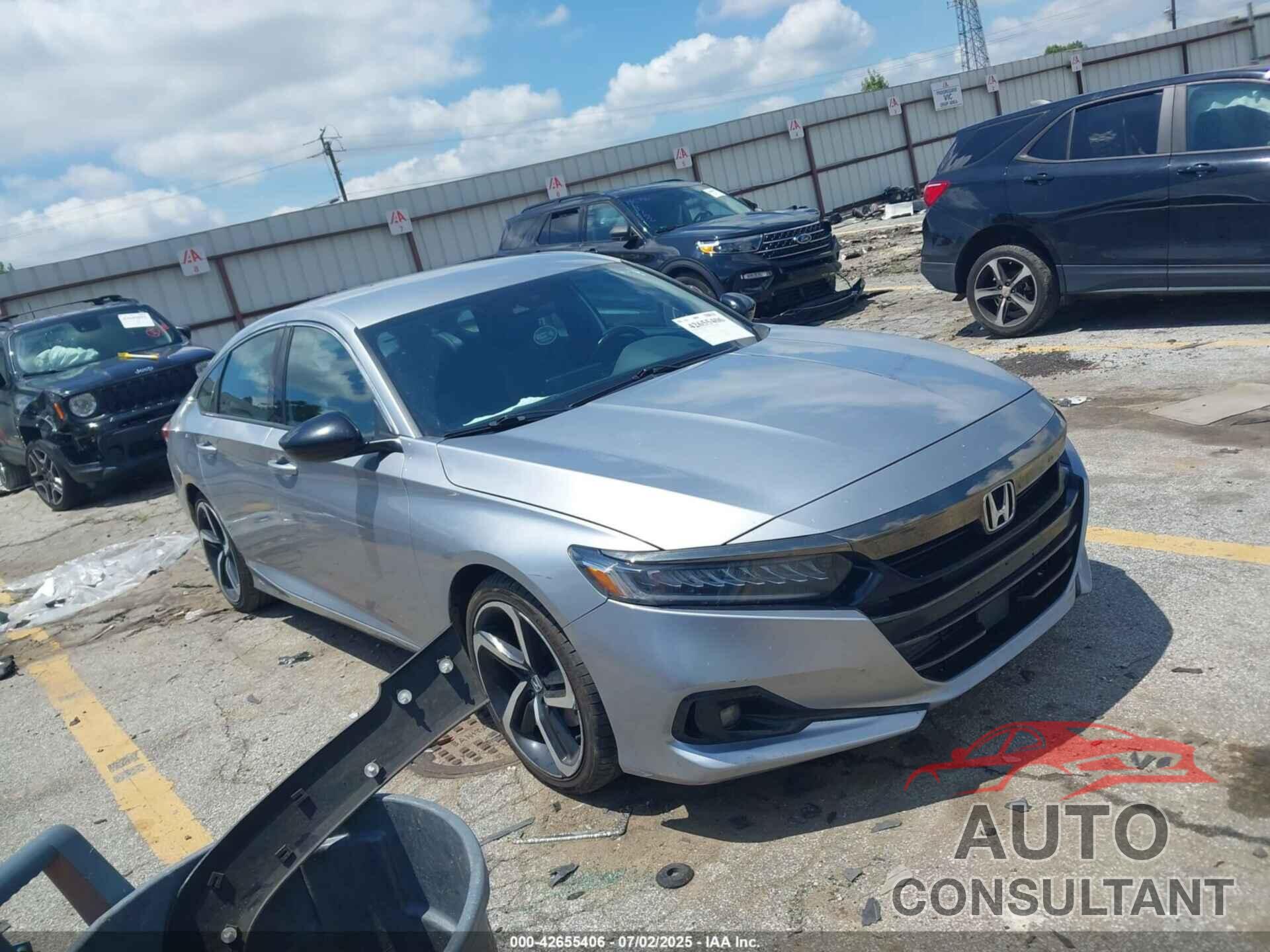 HONDA ACCORD 2021 - 1HGCV1F34MA065537