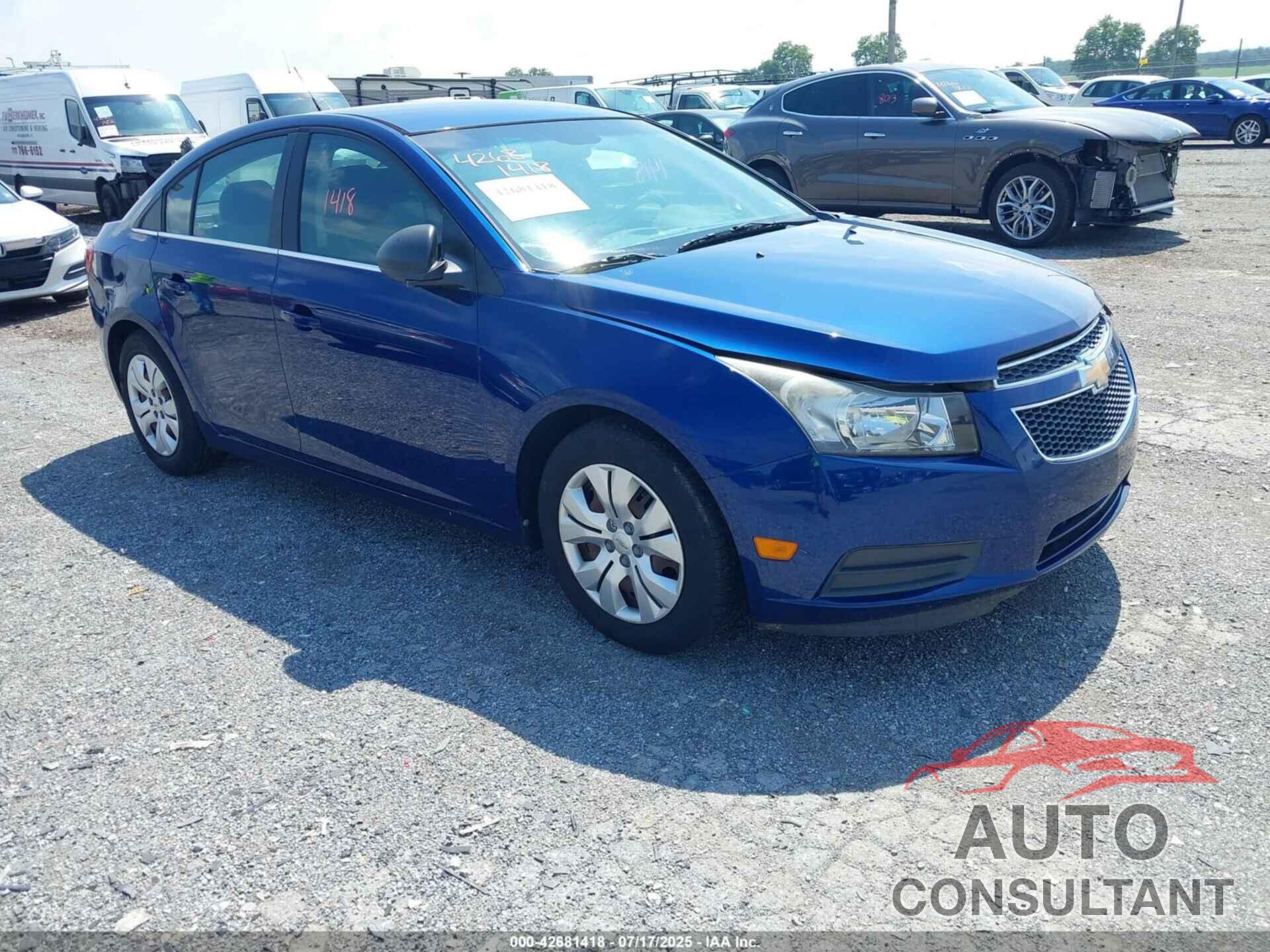CHEVROLET CRUZE 2012 - 1G1PC5SH2C7153330