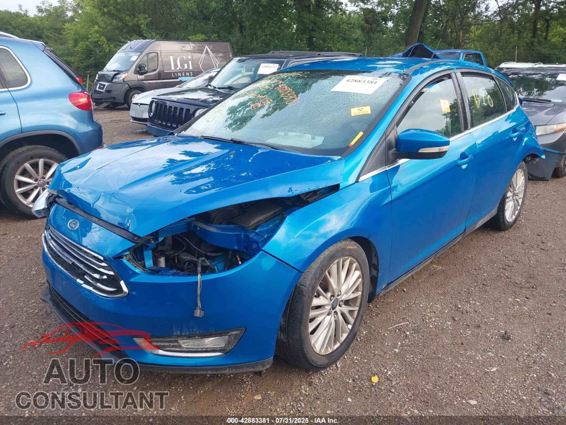 FORD FOCUS 2015 - 1FADP3N25FL367286