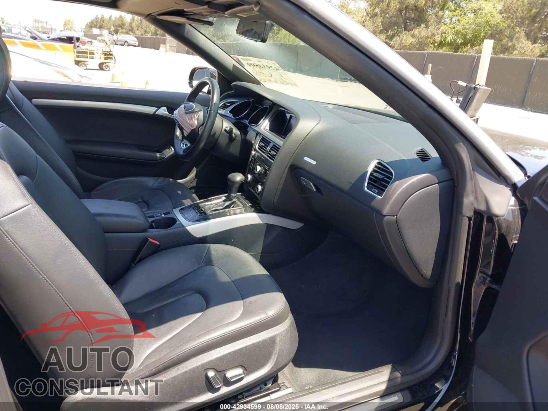 AUDI A5 2013 - WAUCFAFH9DN012748