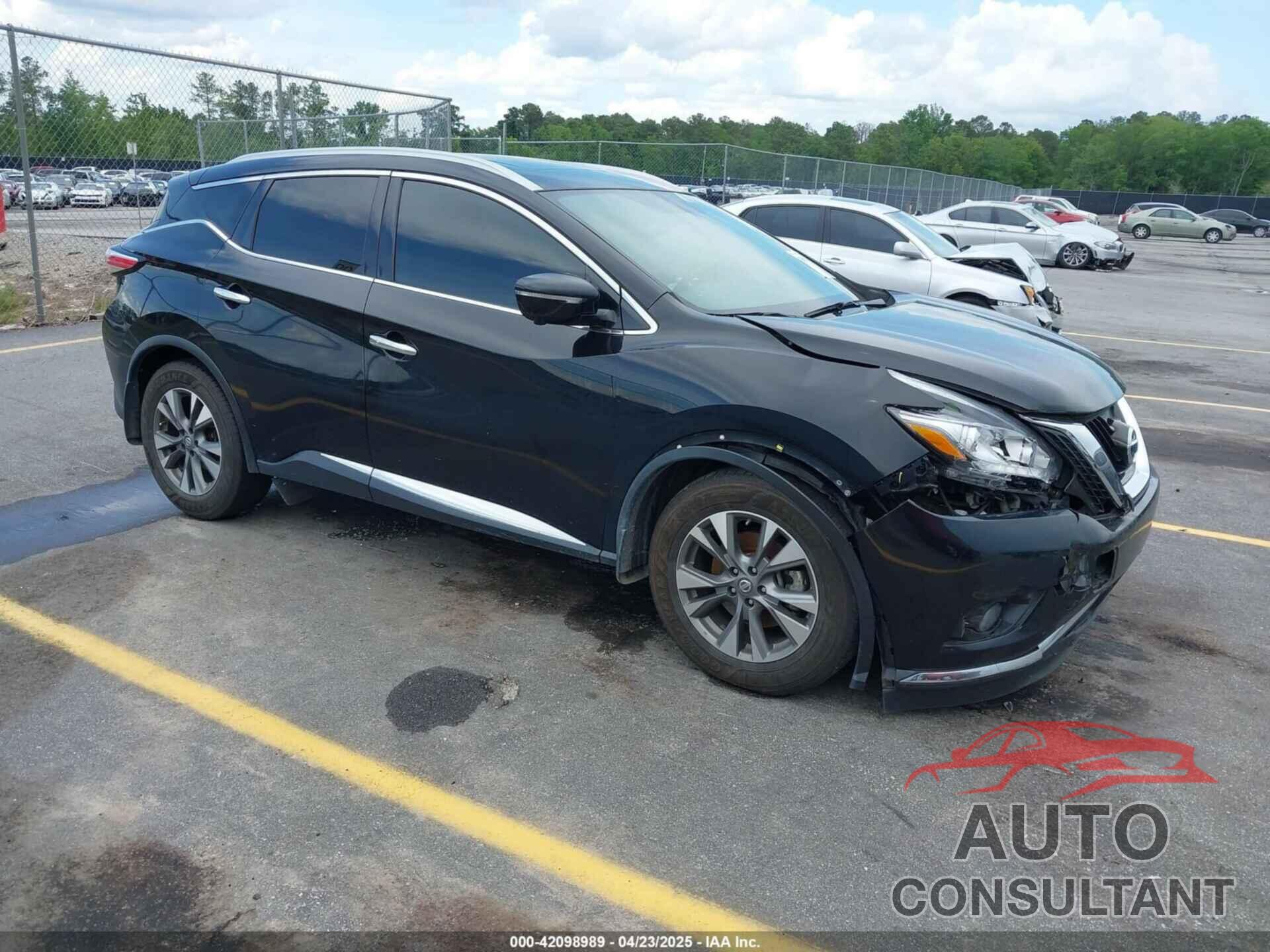 NISSAN MURANO 2015 - 5N1AZ2MG5FN274301