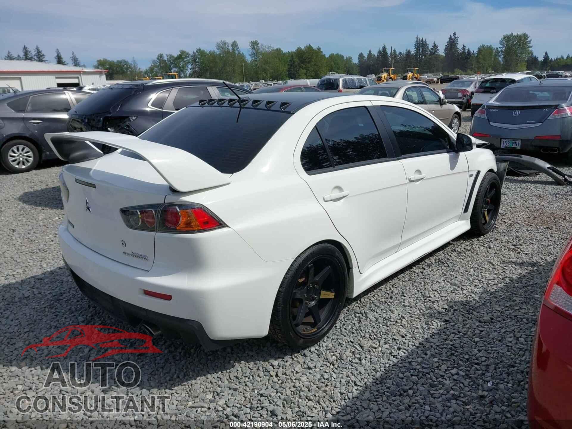 MITSUBISHI LANCER EVOLUTION 2015 - JA32W8FV4FU025461