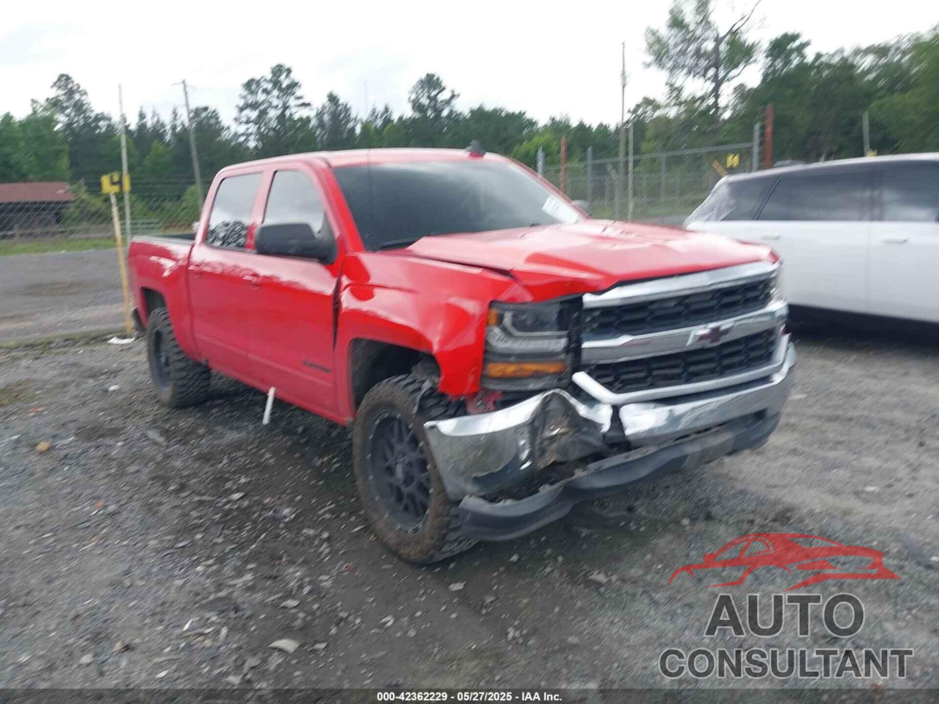 CHEVROLET SILVERADO 1500 2017 - 3GCPCREC4HG182161