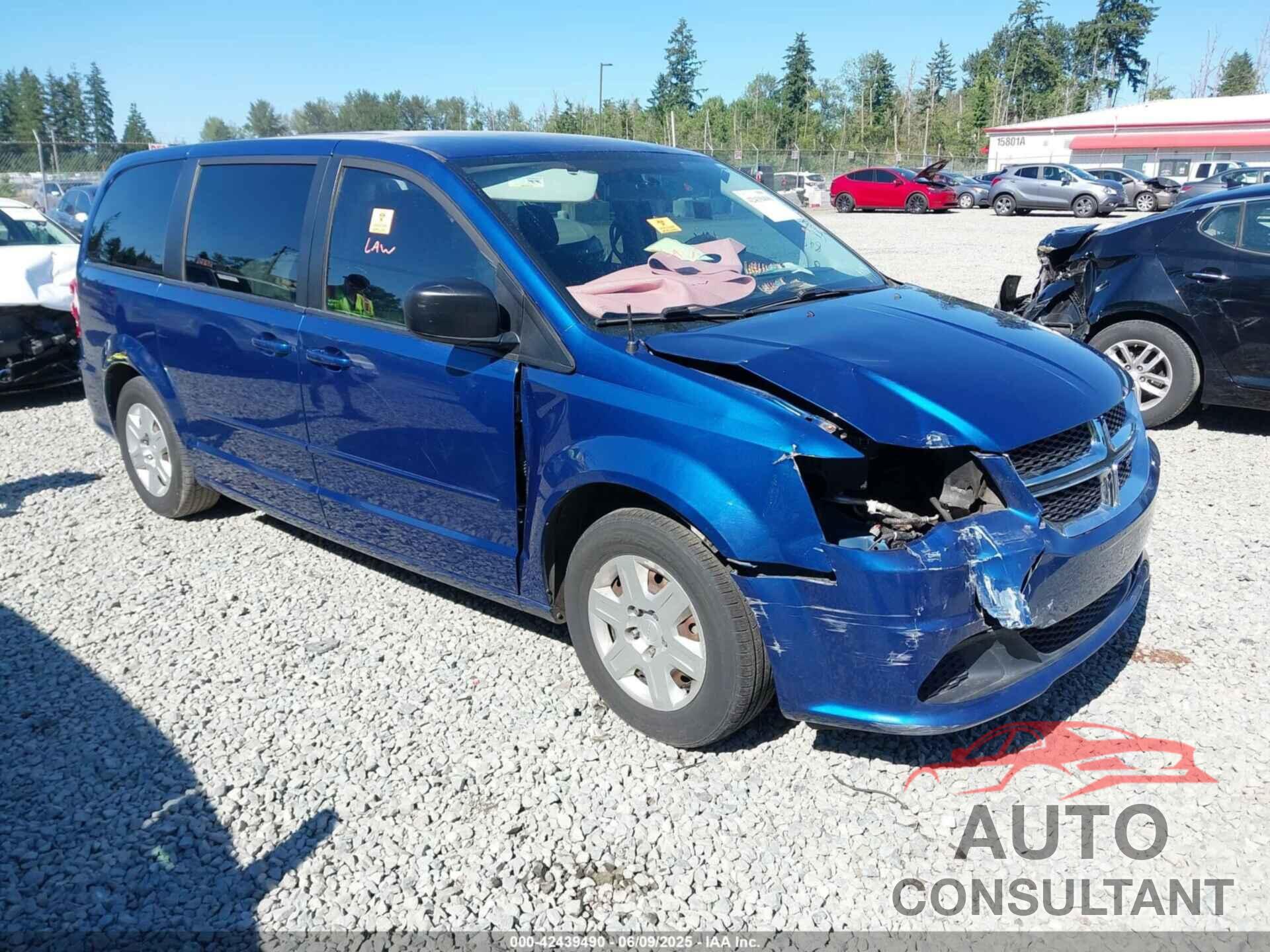 DODGE GRAND CARAVAN 2011 - 2D4RN4DG9BR788795