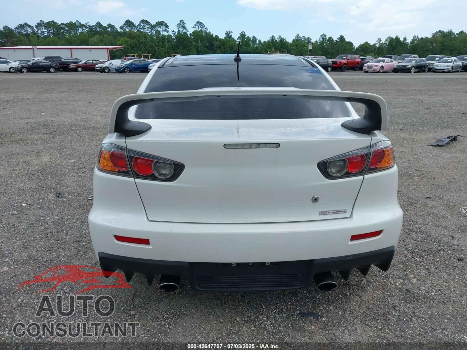 MITSUBISHI LANCER EVOLUTION 2015 - JA32W7FV5FU028234