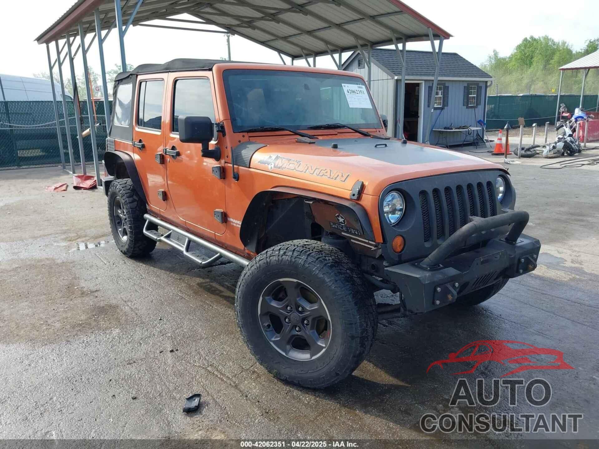 JEEP WRANGLER UNLIMITED 2010 - 1J4HA3H1XAL189667