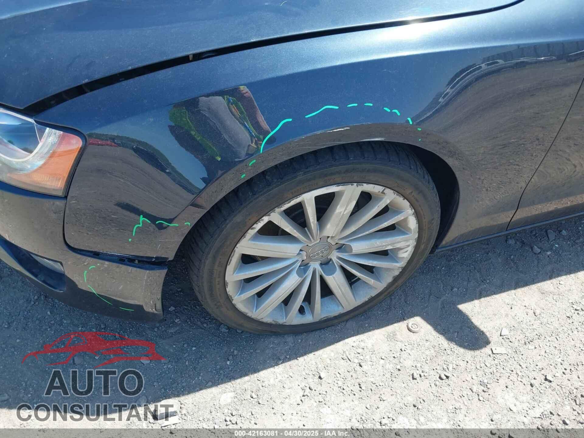 AUDI A5 2012 - WAULFAFH2CN005199