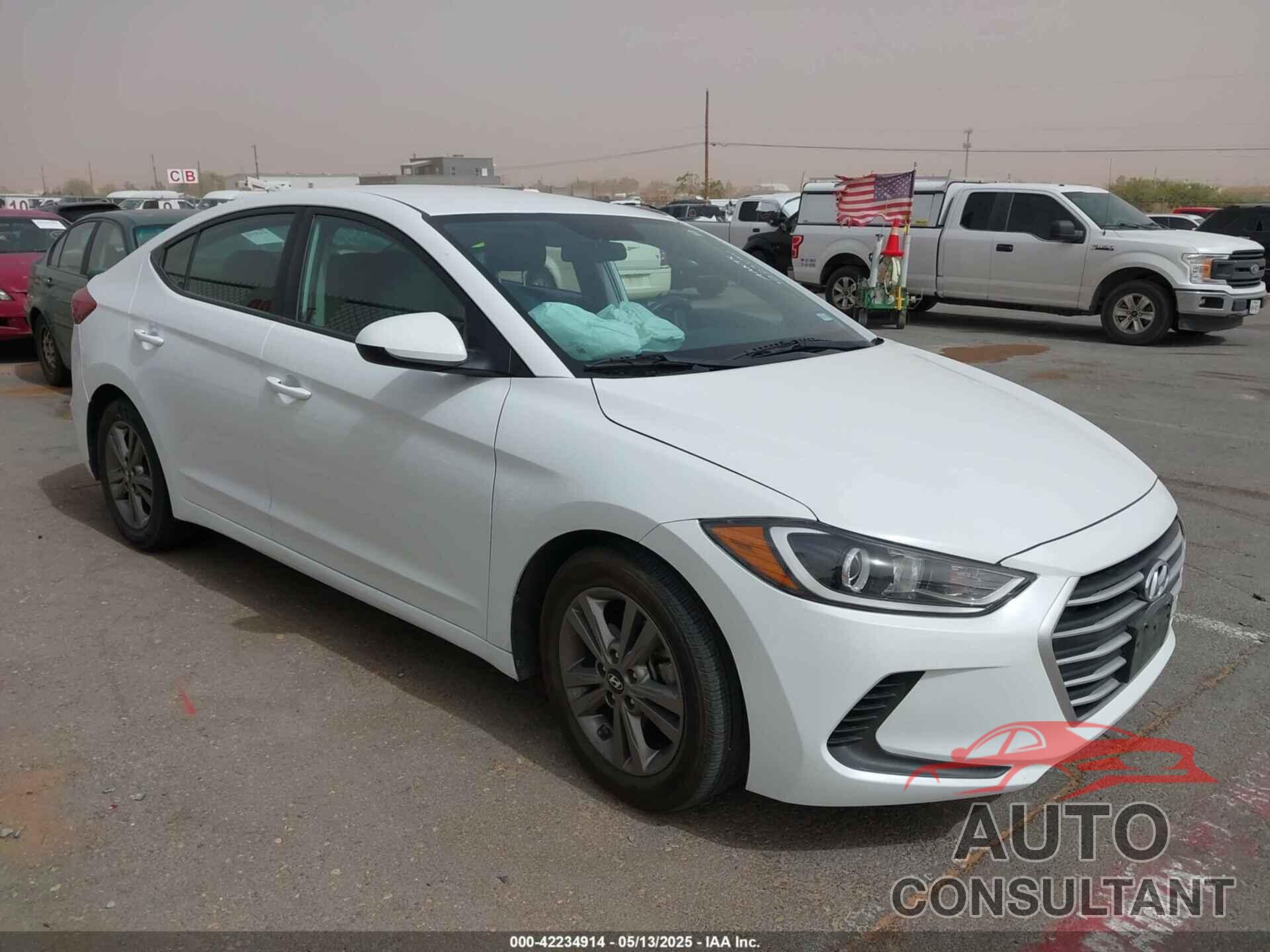 HYUNDAI ELANTRA 2018 - 5NPD84LF7JH229894