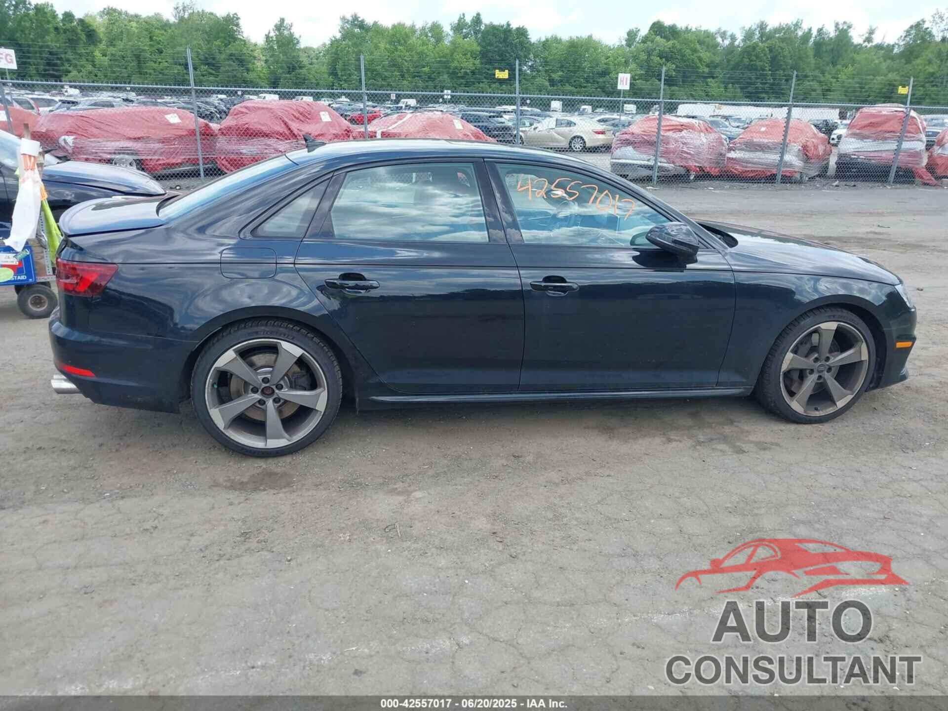 AUDI S4 2019 - WAUB4AF41KA091531