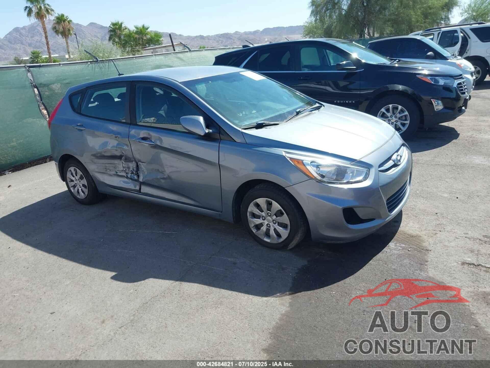 HYUNDAI ACCENT 2017 - KMHCT5AE2HU364027