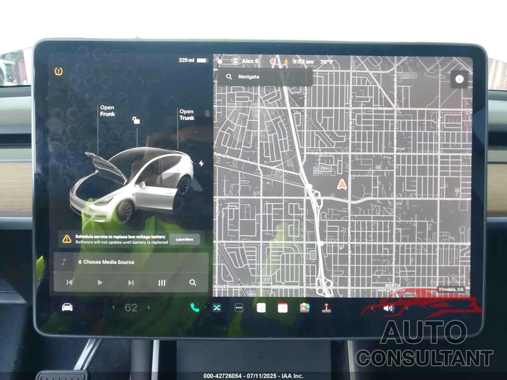 TESLA MODEL Y 2020 - 5YJYGDEE0LF029773