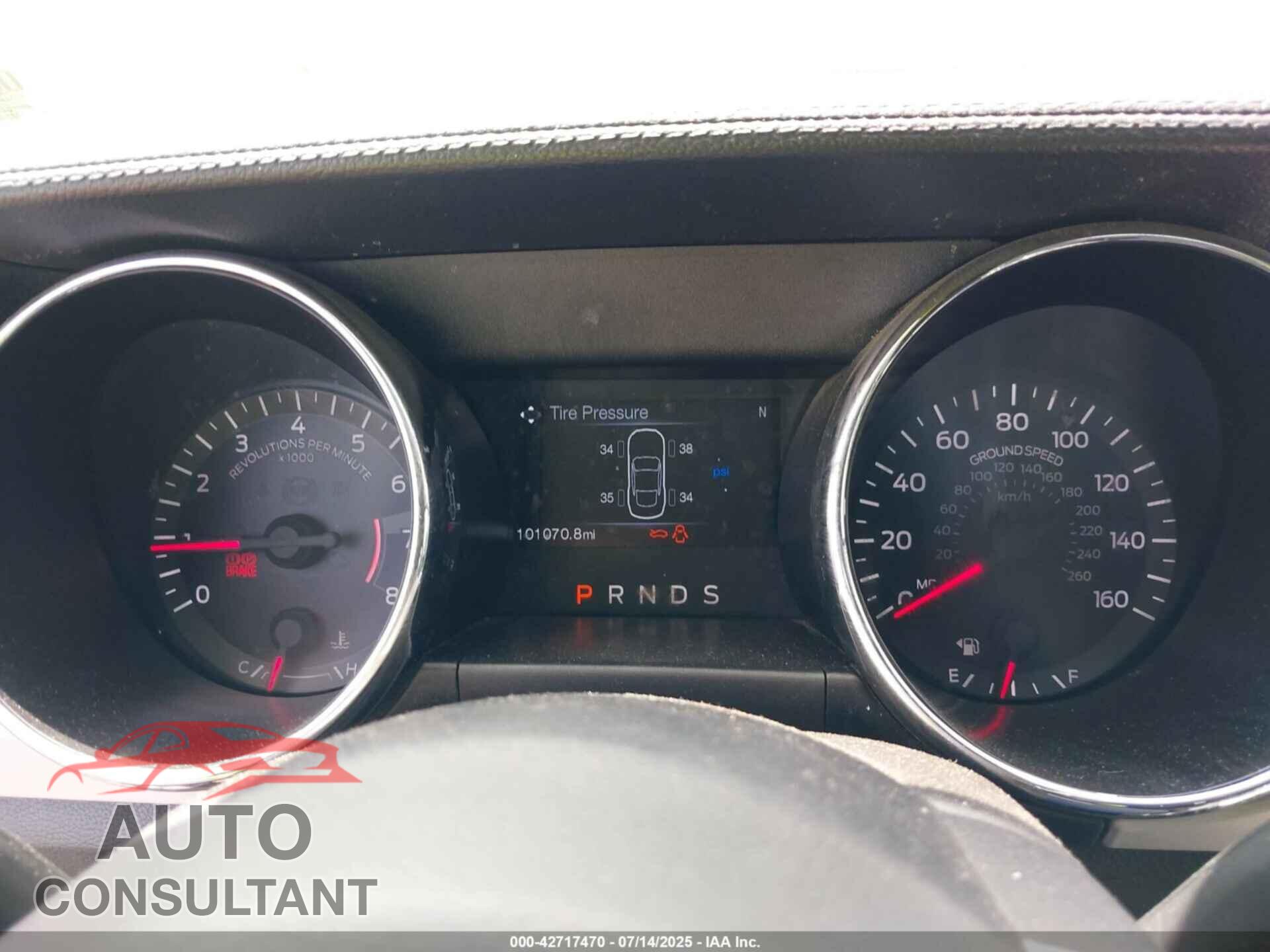 FORD MUSTANG 2017 - 1FATP8UH4H5293879