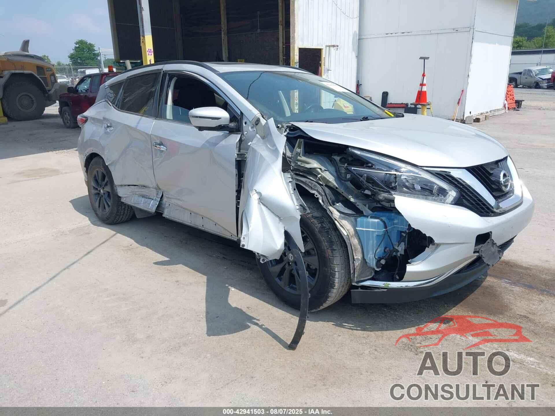 NISSAN MURANO 2018 - 5N1AZ2MH7JN140472