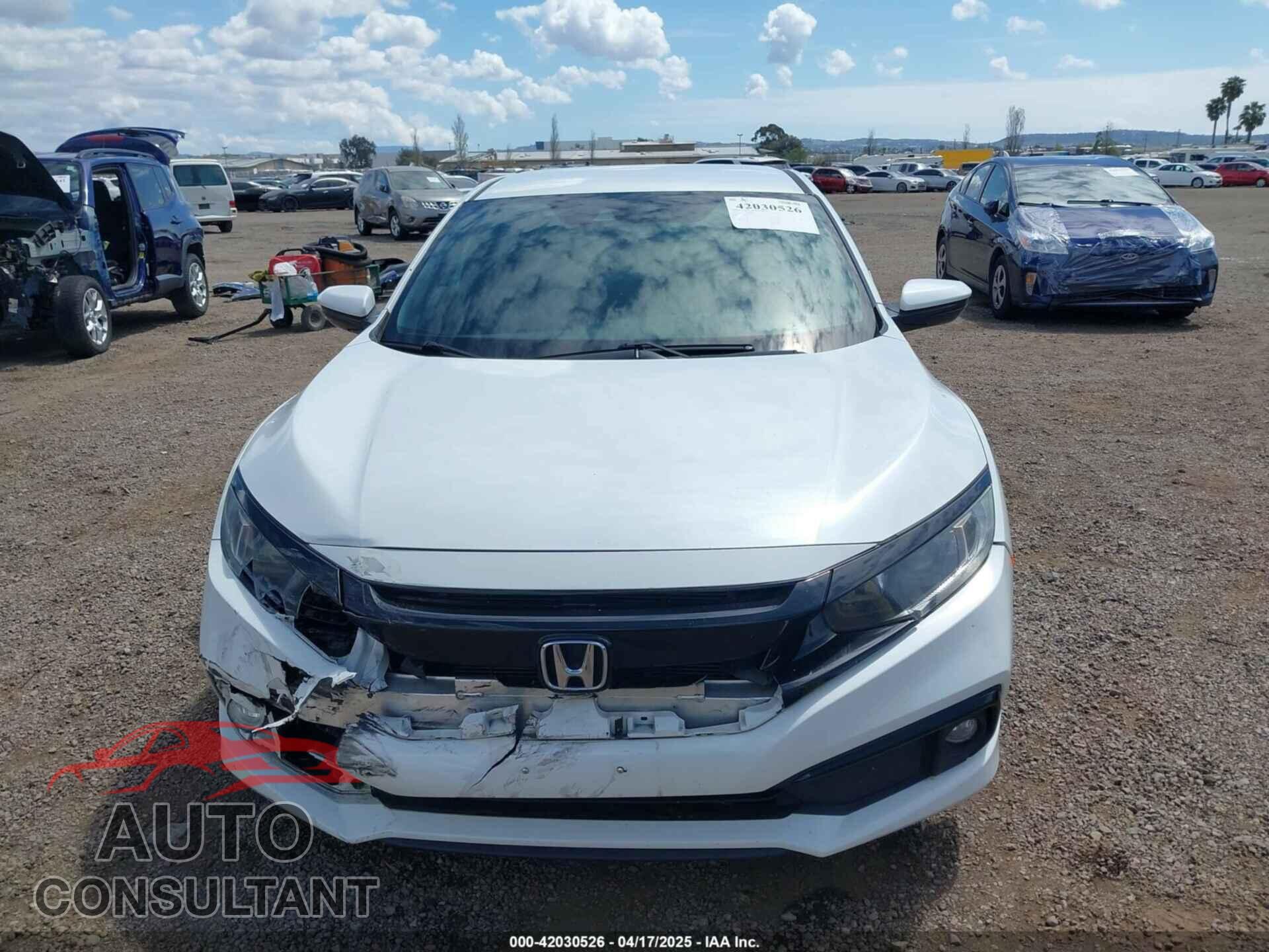 HONDA CIVIC 2019 - 2HGFC2F85KH600037