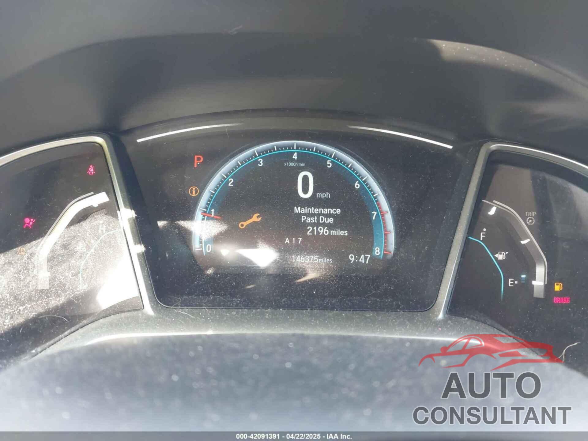 HONDA CIVIC 2016 - 2HGFC2F76GH514959