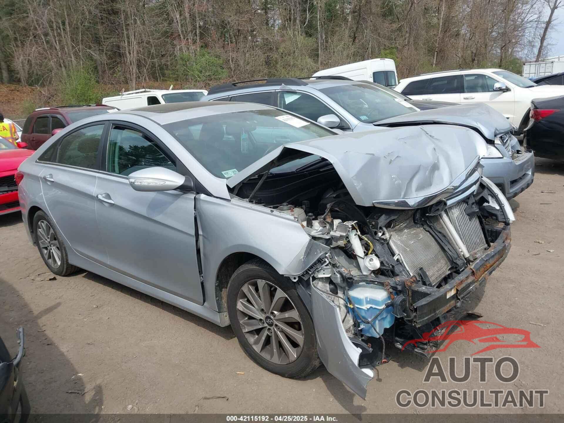 HYUNDAI SONATA 2014 - 5NPEC4AB1EH876414