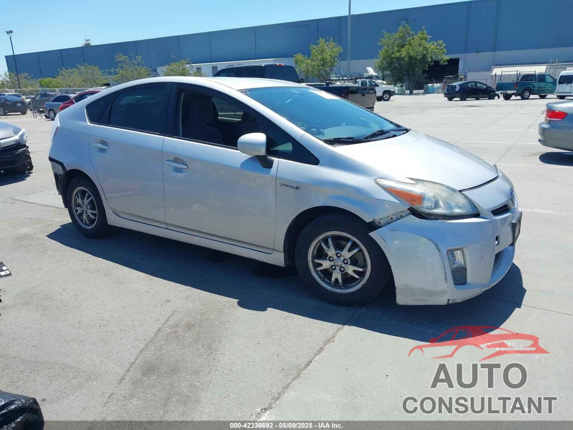 TOYOTA PRIUS 2011 - JTDKN3DU9B1419762