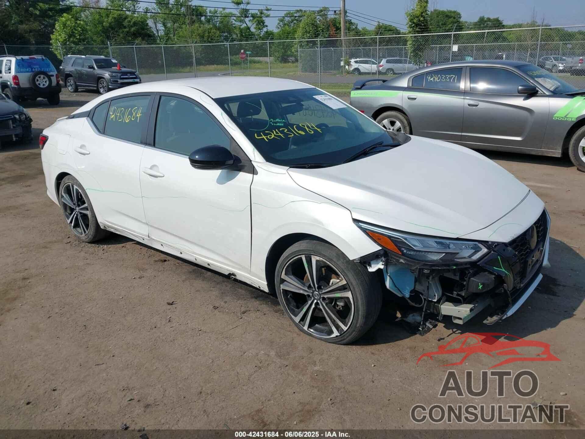 NISSAN SENTRA 2021 - 3N1AB8DV6MY317833